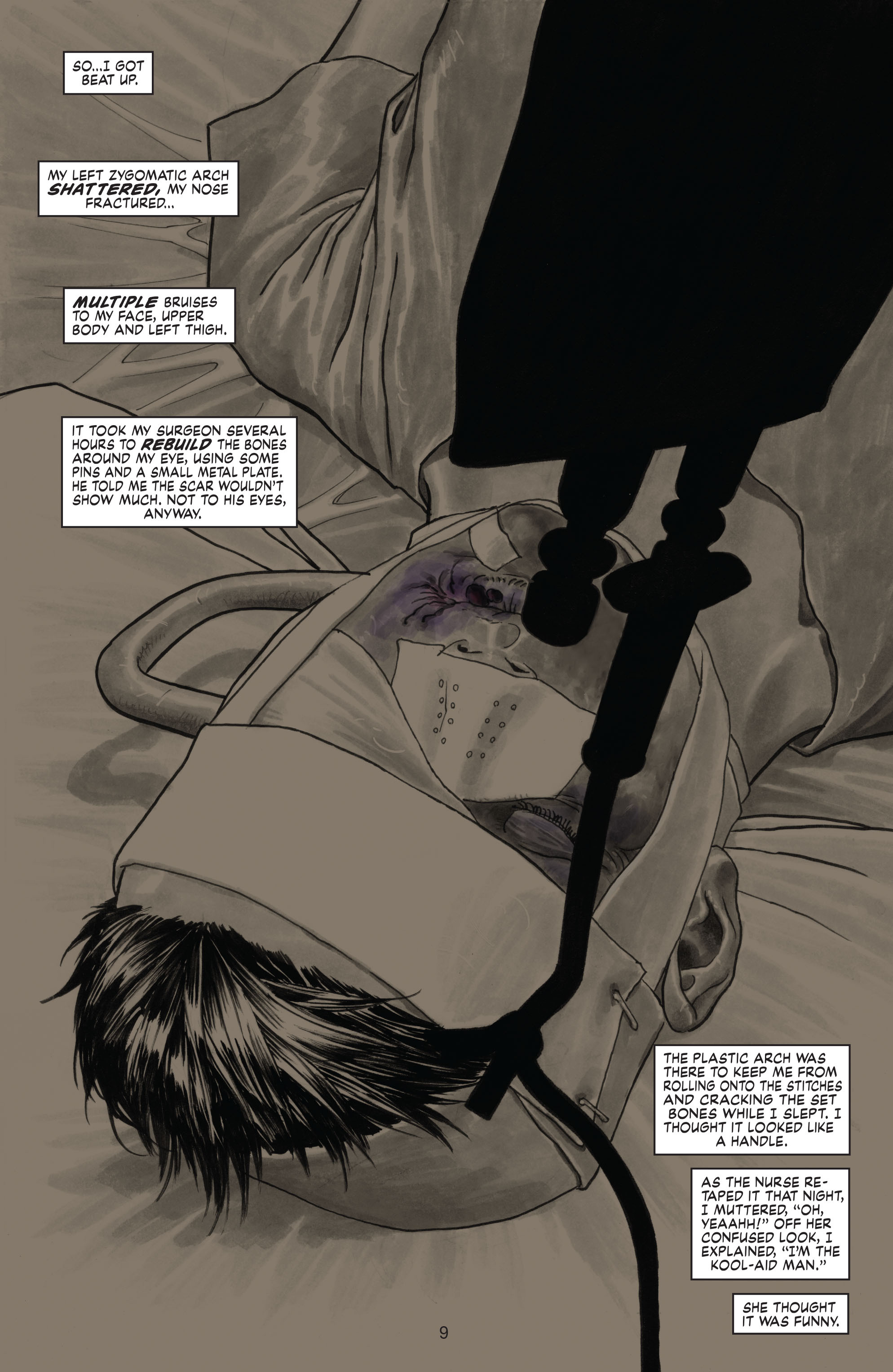 Read online Dark Night: A True Batman Story comic -  Issue # Full - 7