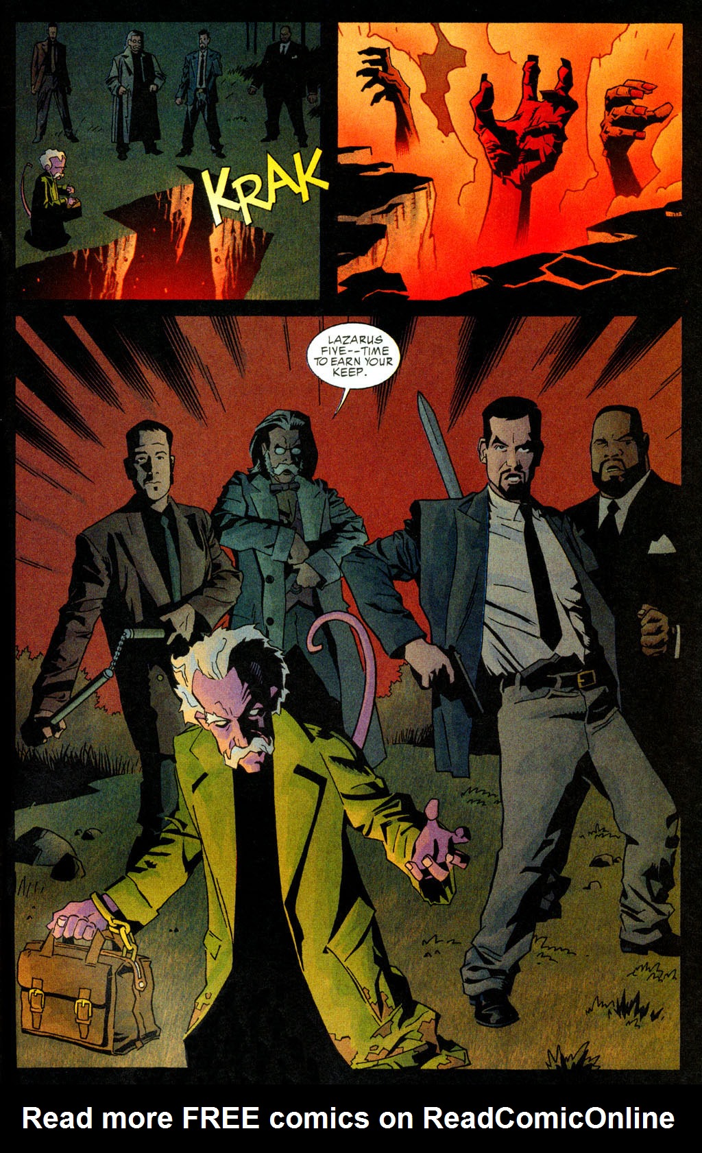 Read online Lazarus Five comic -  Issue #2 - 22