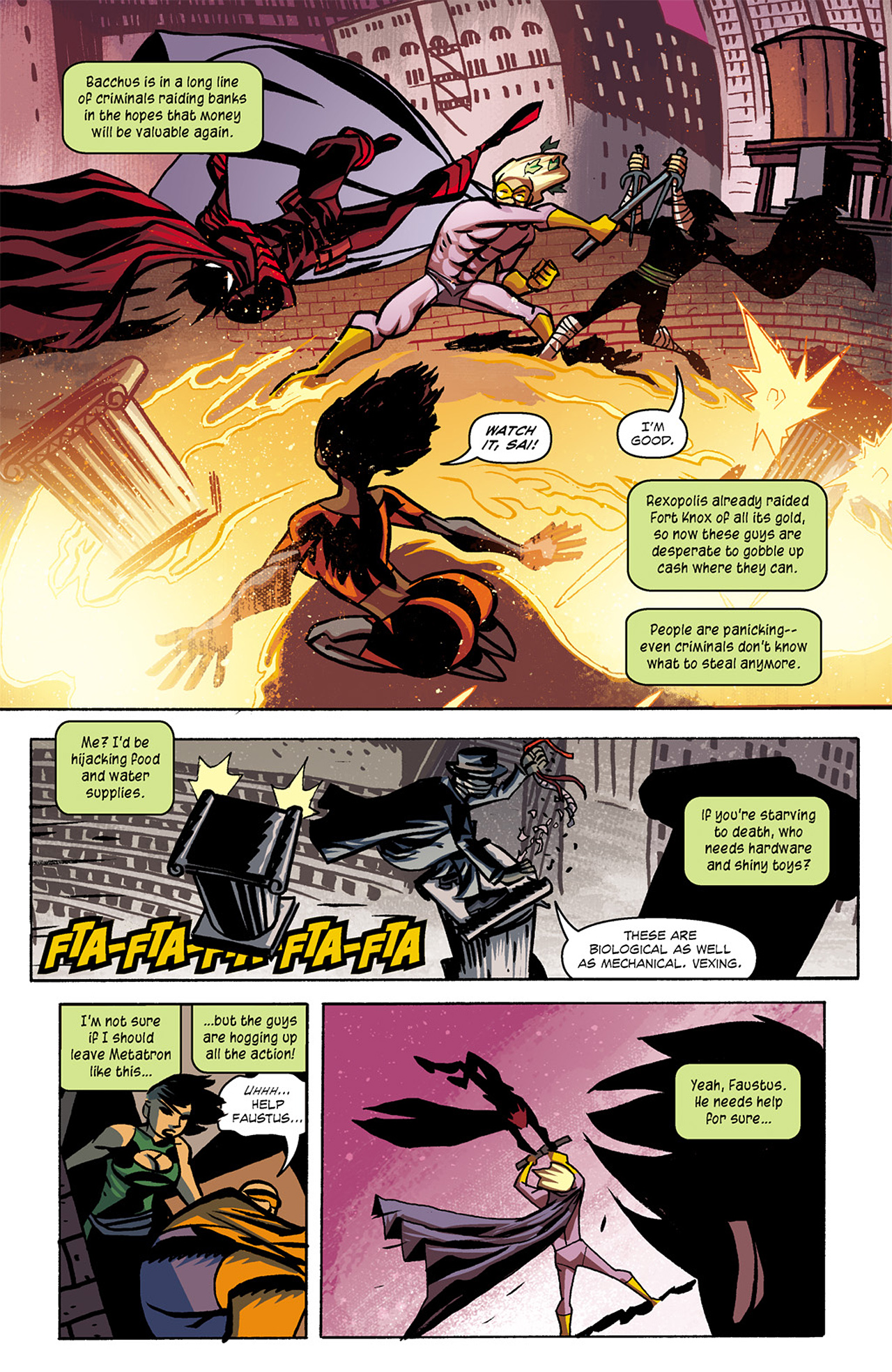 Read online The Victories (2013) comic -  Issue #1 - 10