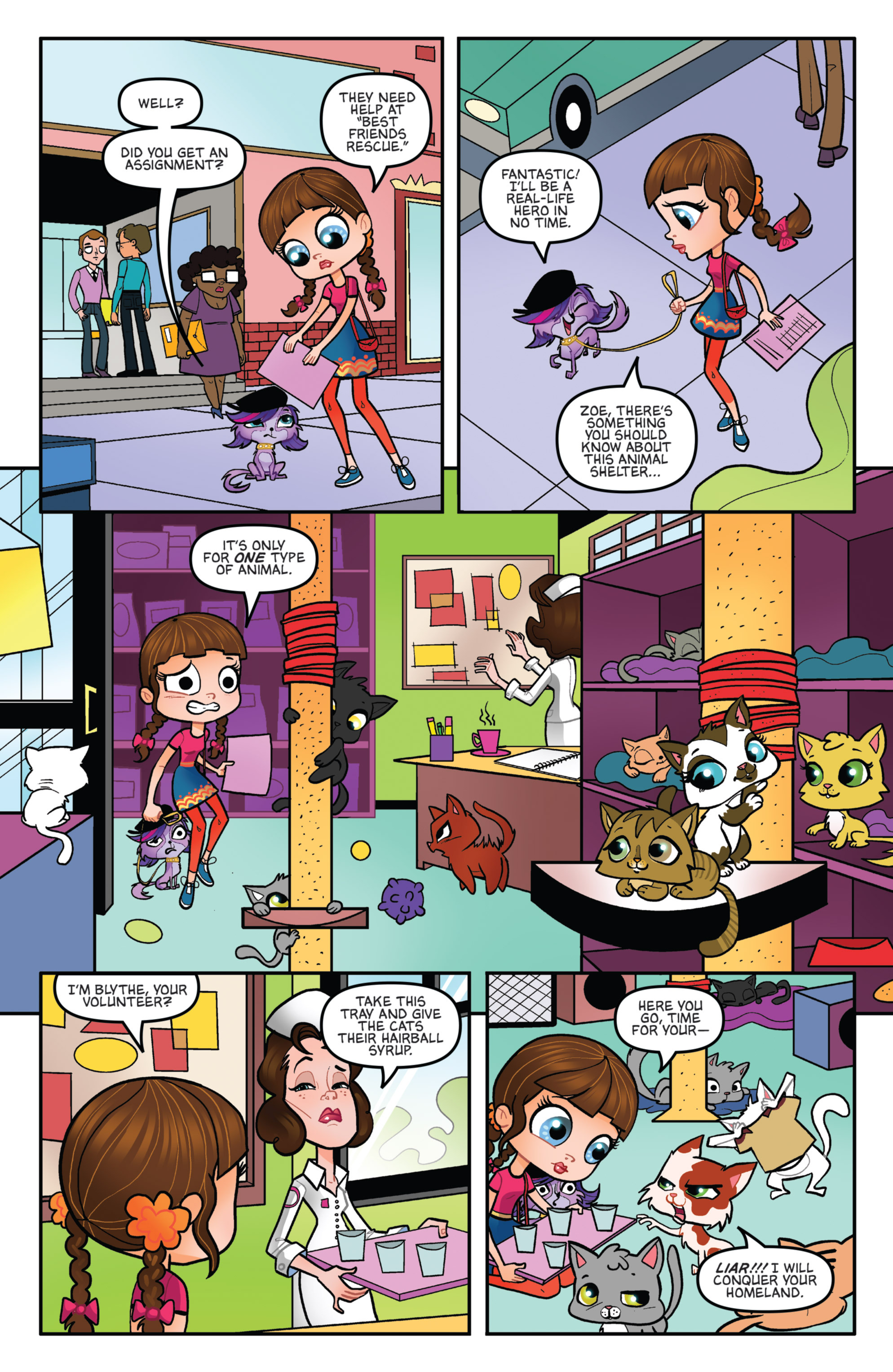 Read online Littlest Pet Shop comic -  Issue #4 - 9