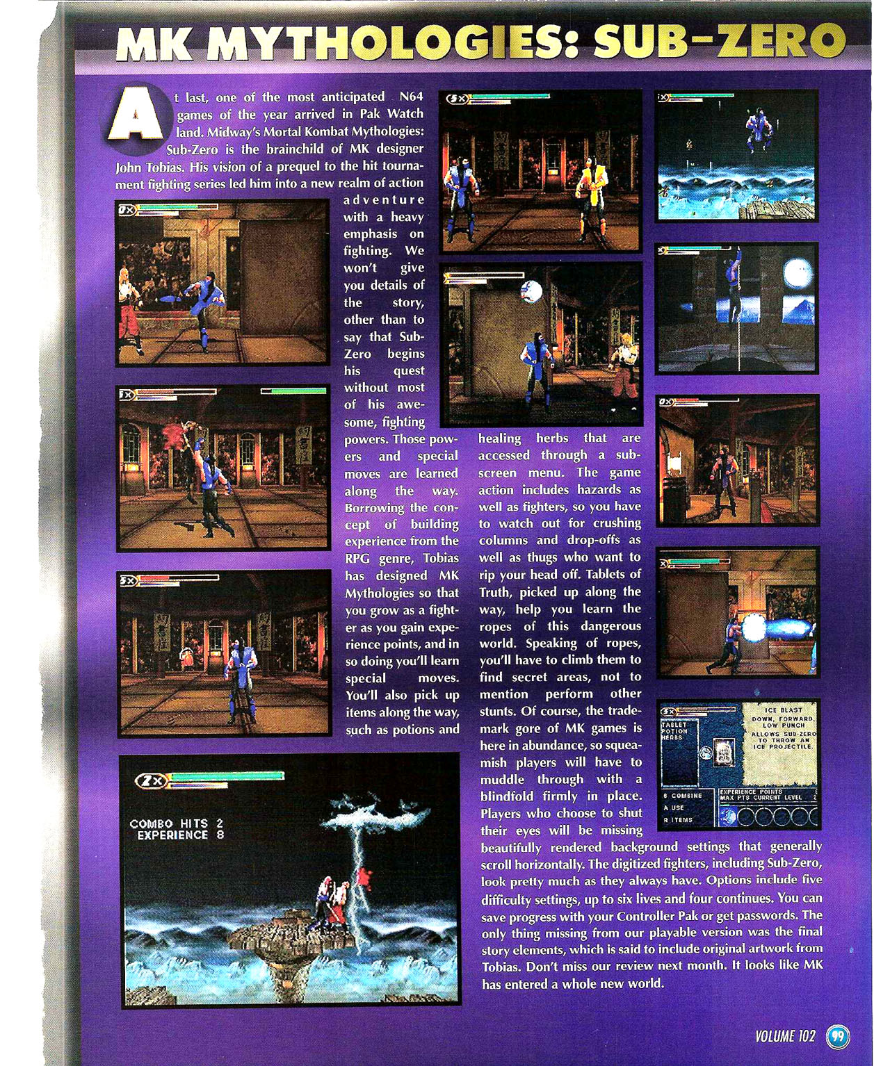 Read online Nintendo Power comic -  Issue #102 - 110