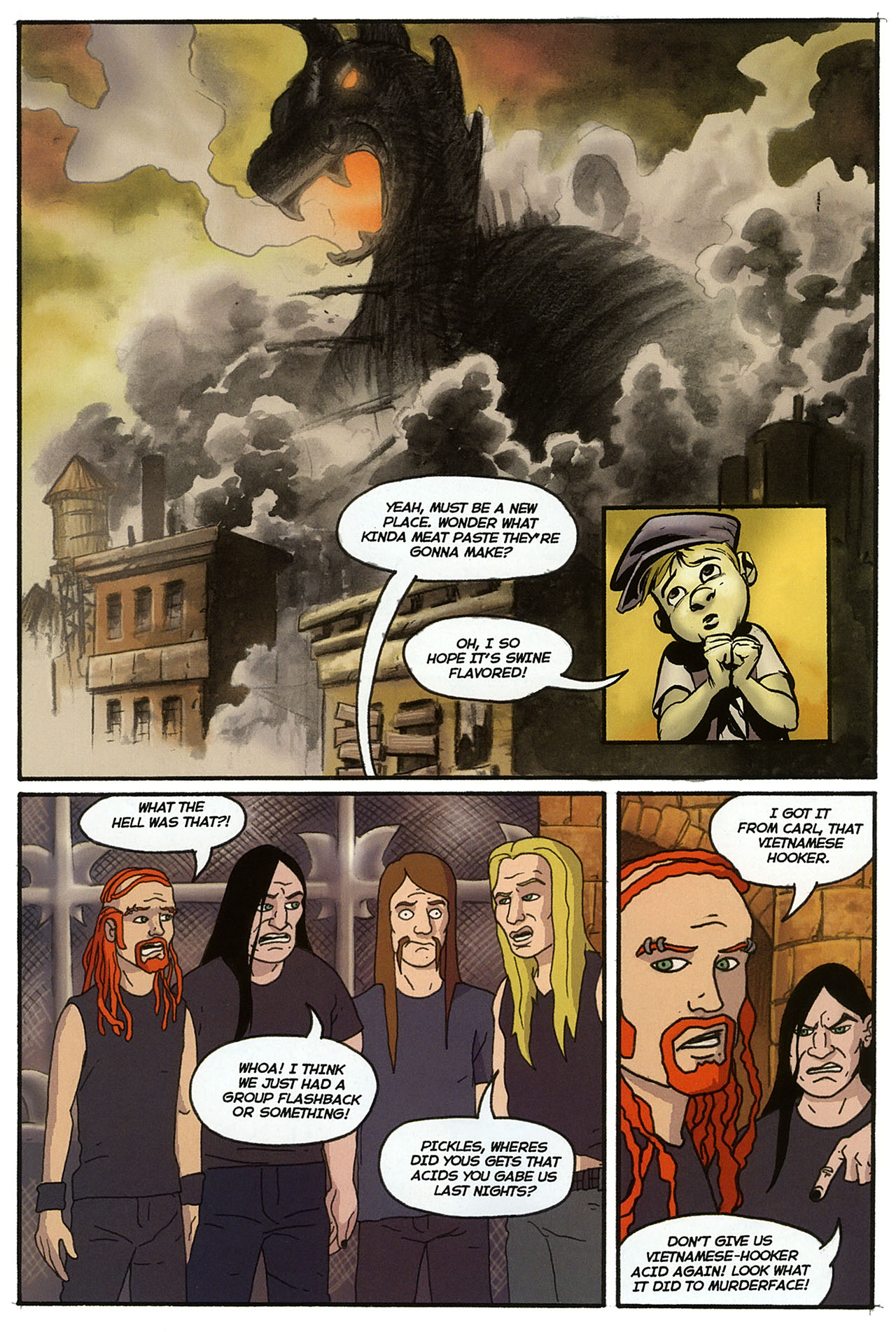 Read online Dethklok versus The Goon comic -  Issue # Full - 13