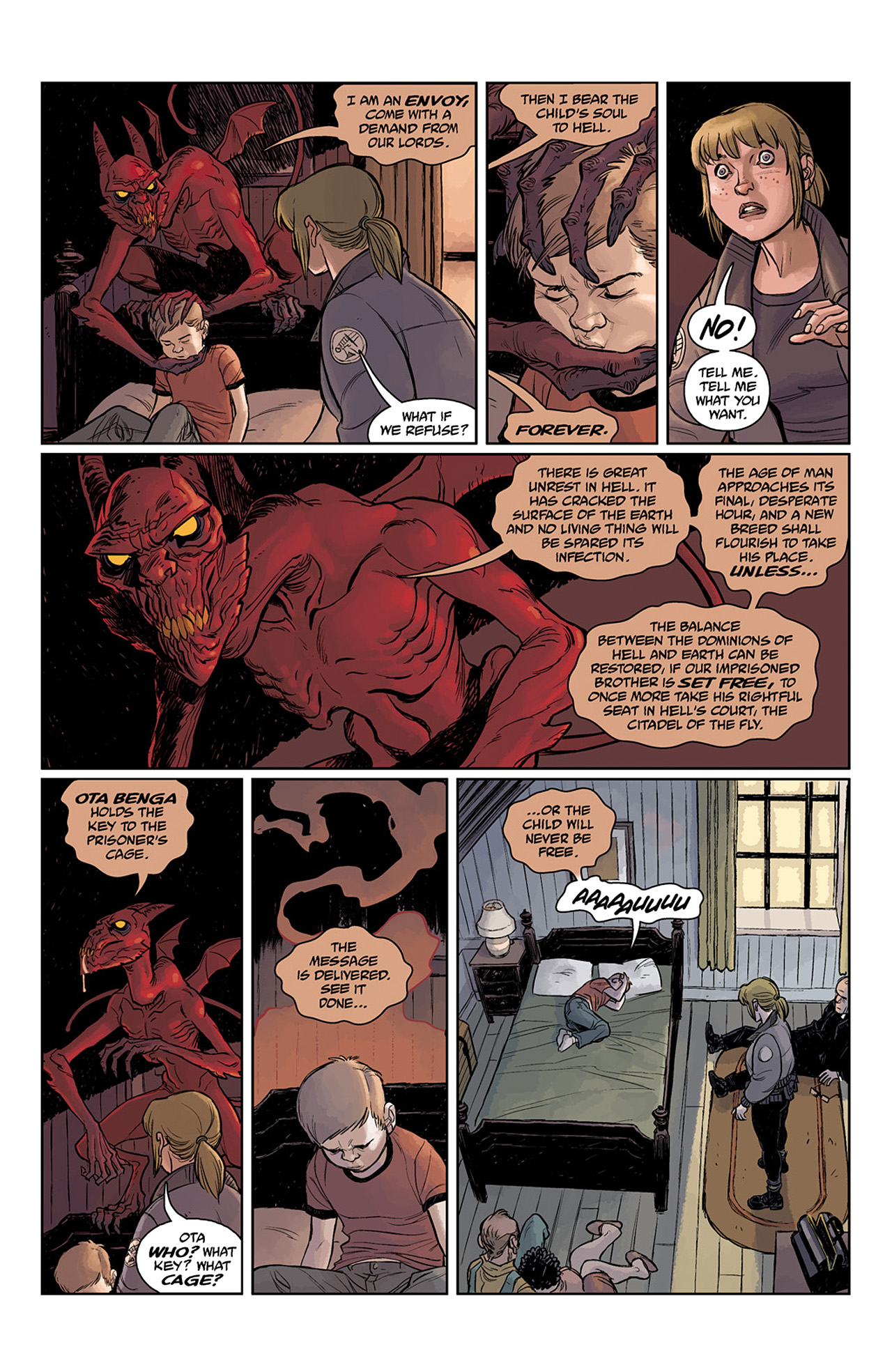 Read online B.P.R.D. Hell on Earth: Exorcism comic -  Issue #1 - 9