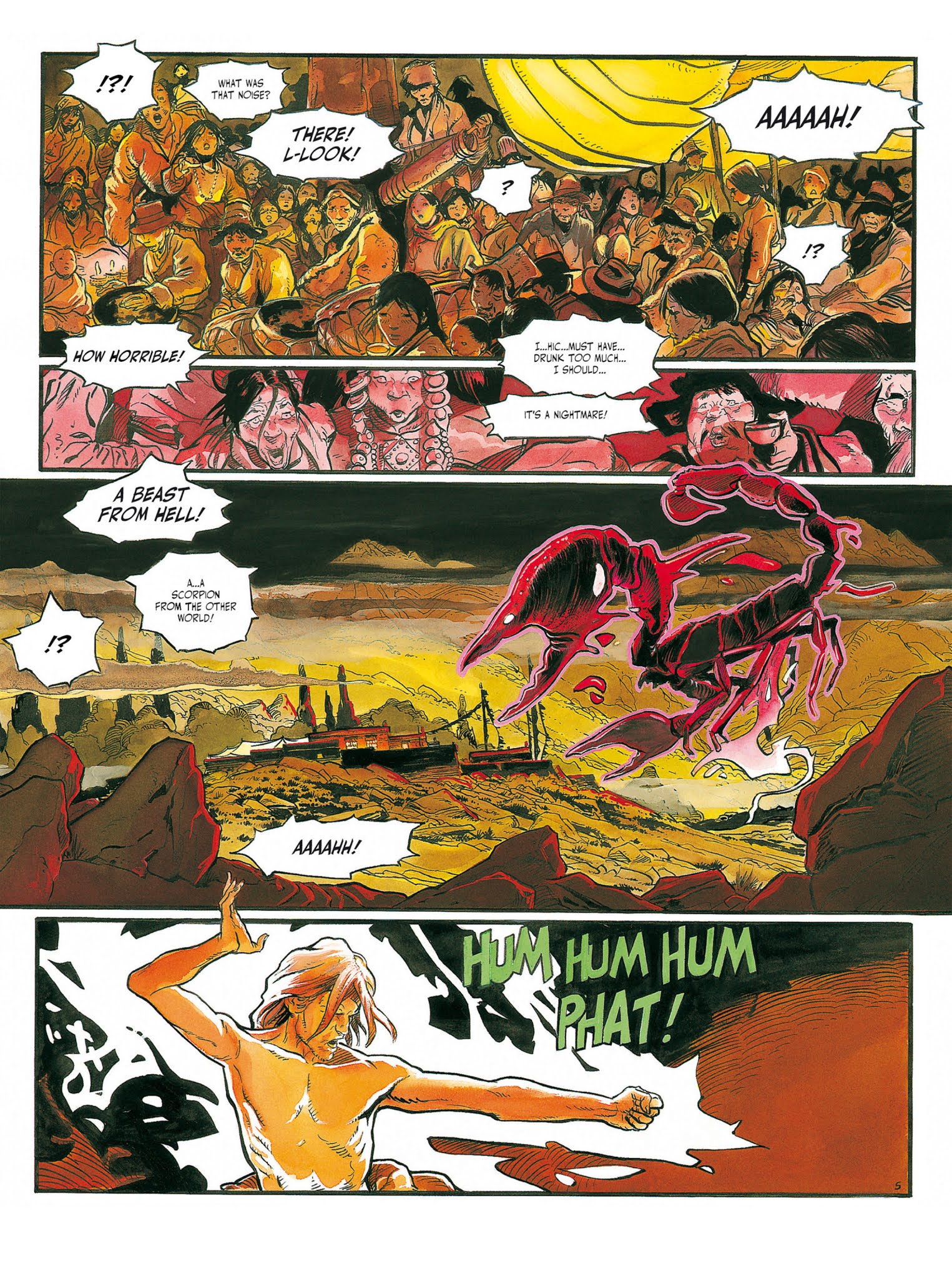 Read online The White Lama comic -  Issue #5 - 9