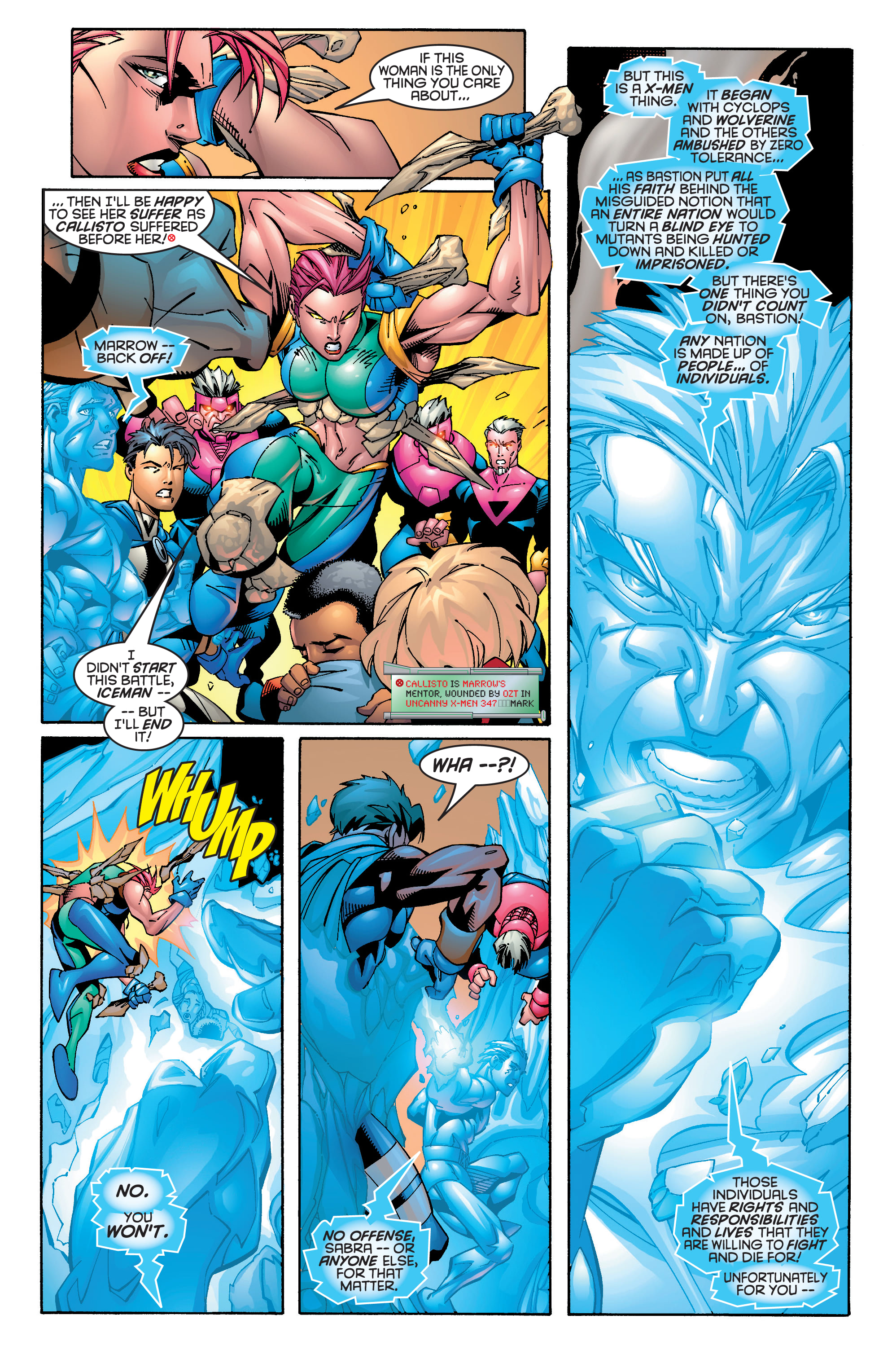 Read online X-Men Milestones: Operation Zero Tolerance comic -  Issue # TPB (Part 4) - 39