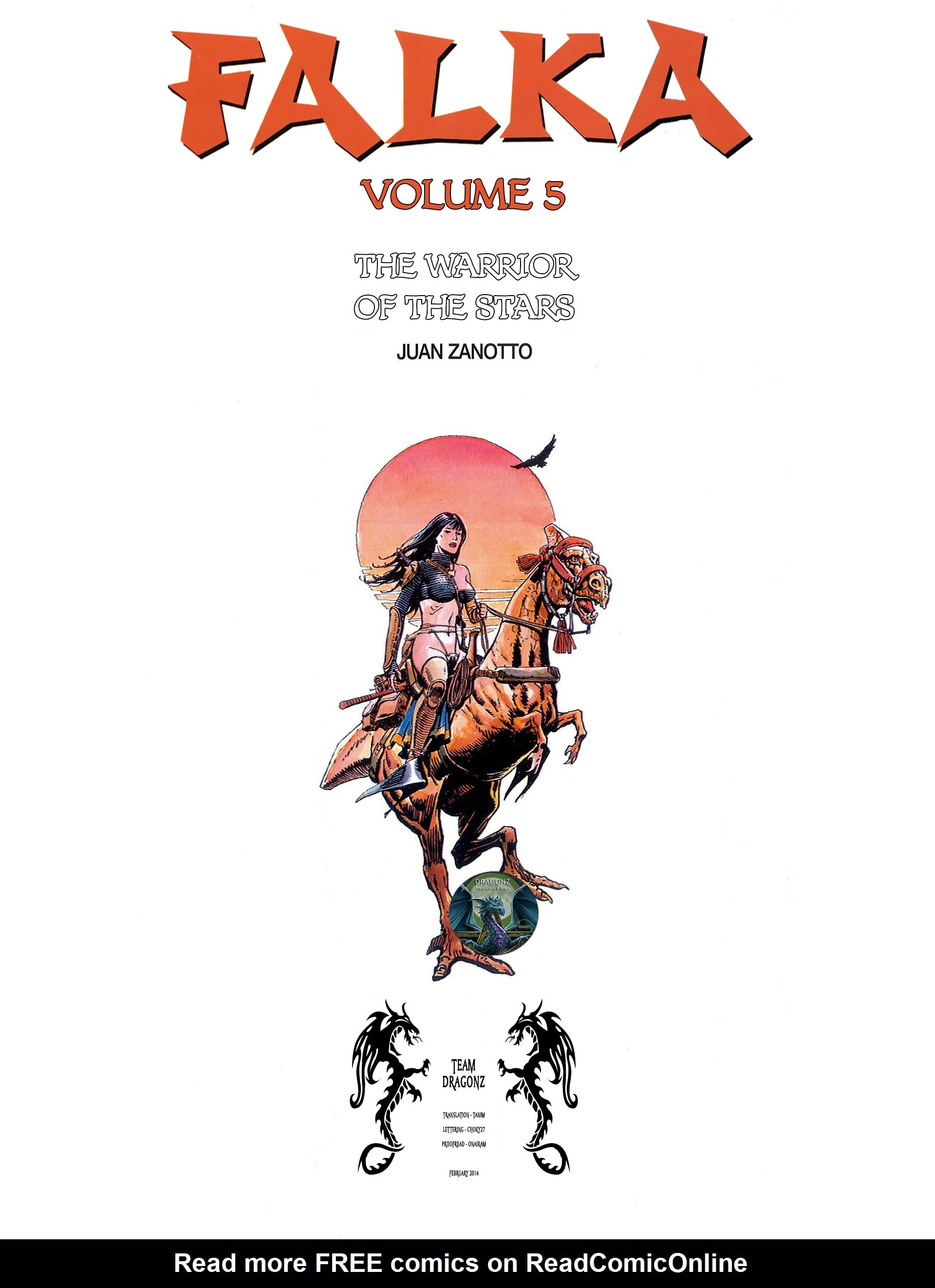 Read online Falka comic -  Issue #5 - 2