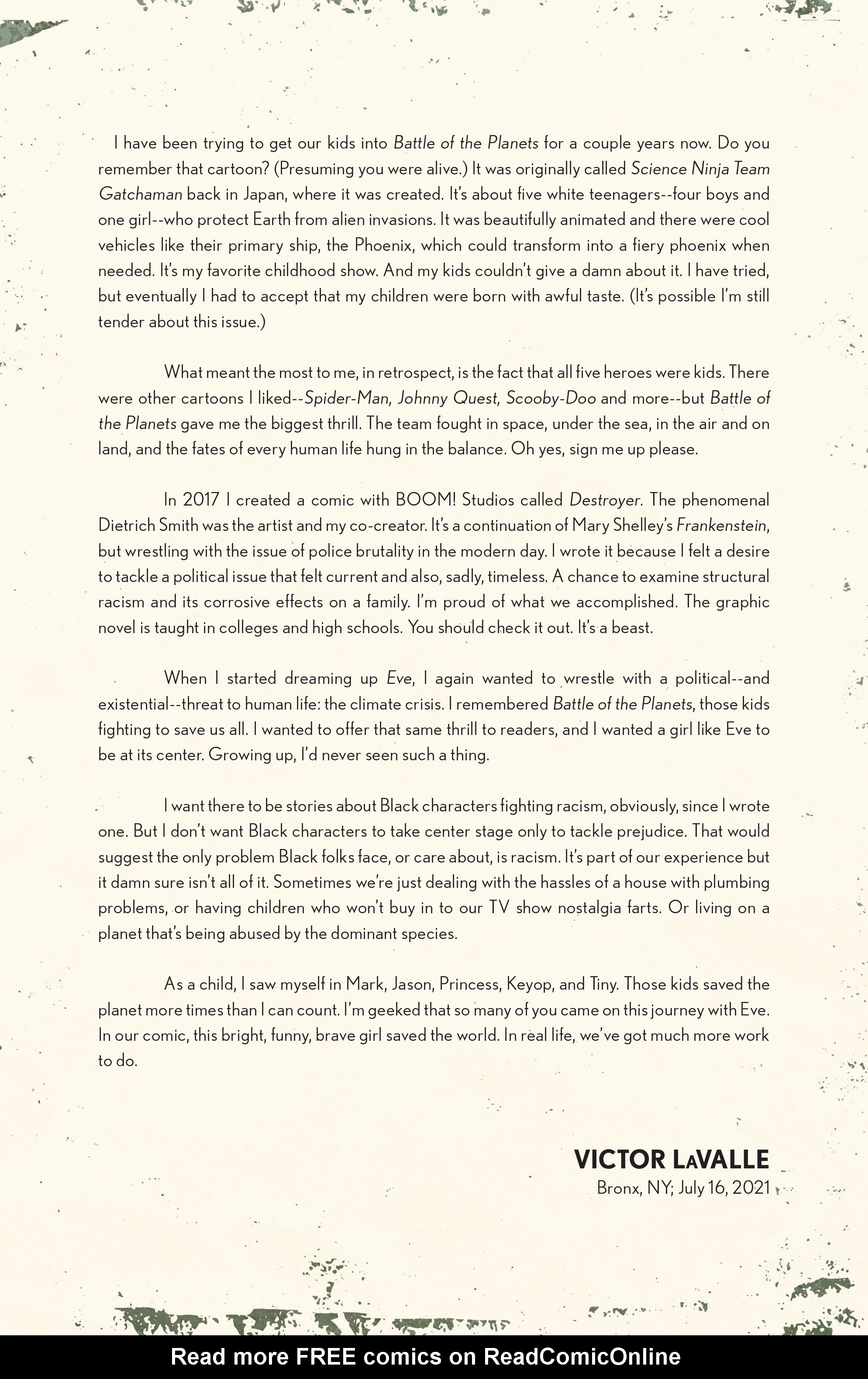 Read online Eve comic -  Issue #5 - 27