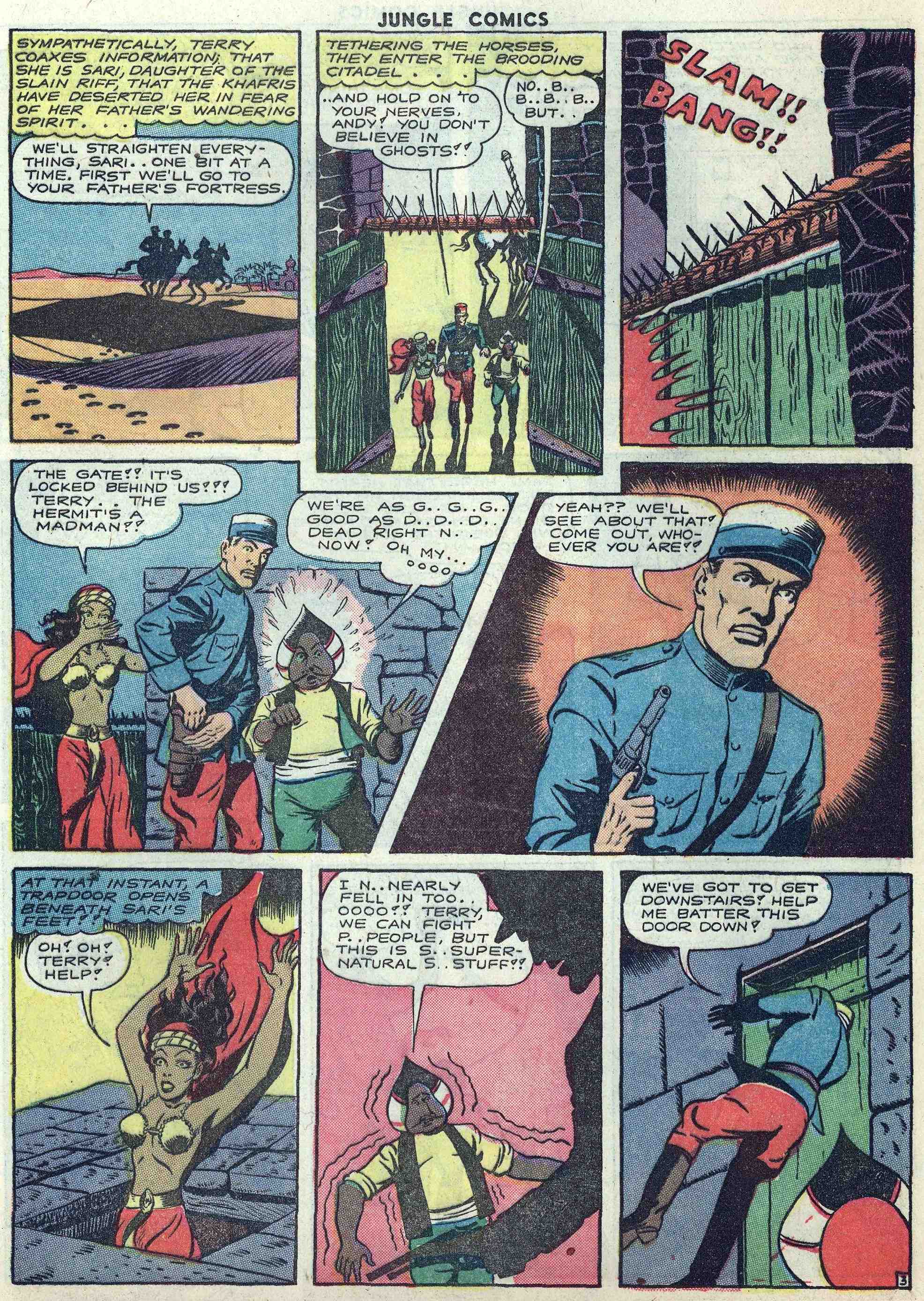 Read online Jungle Comics comic -  Issue #47 - 23