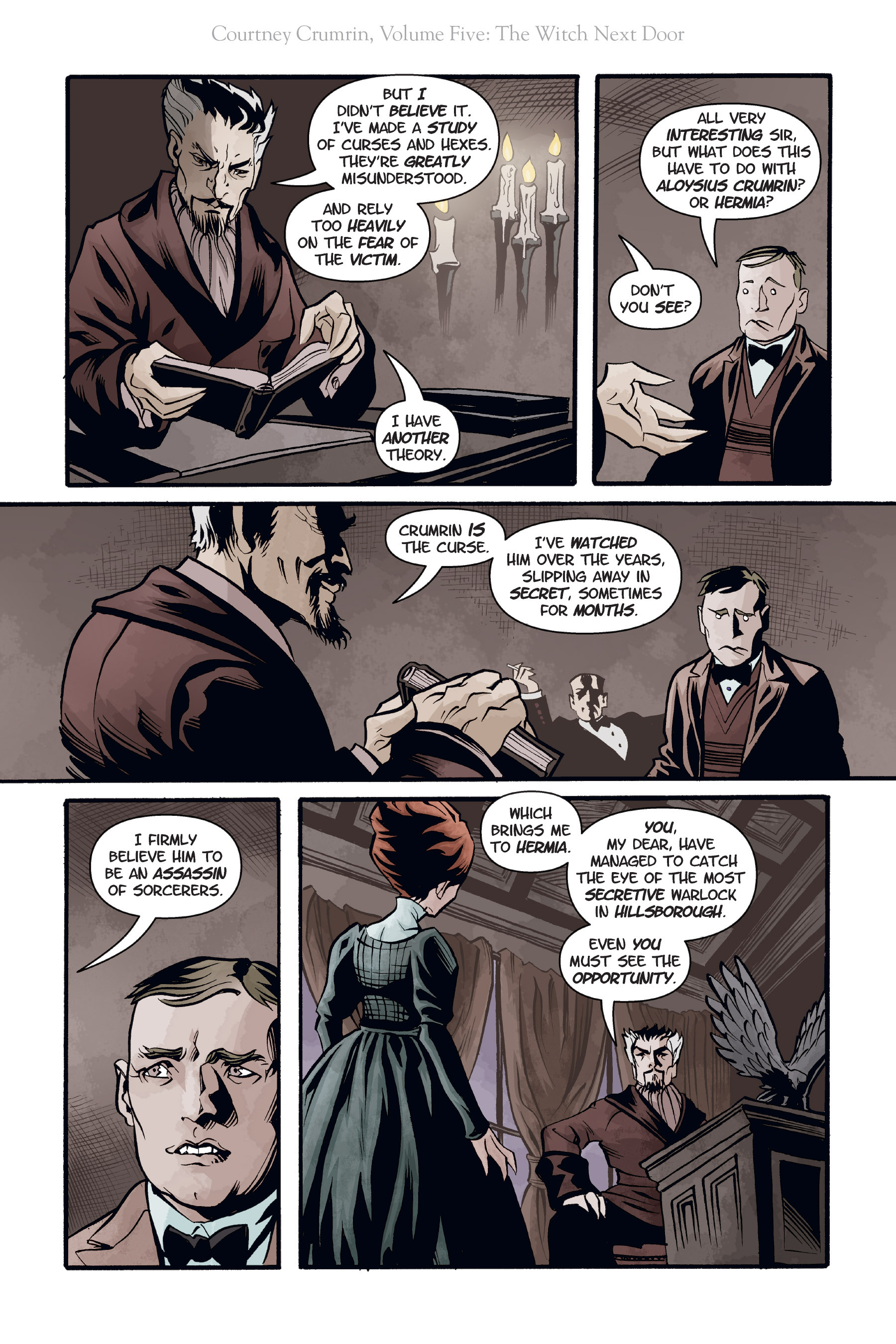 Read online Courtney Crumrin comic -  Issue # _TPB 5 - 117