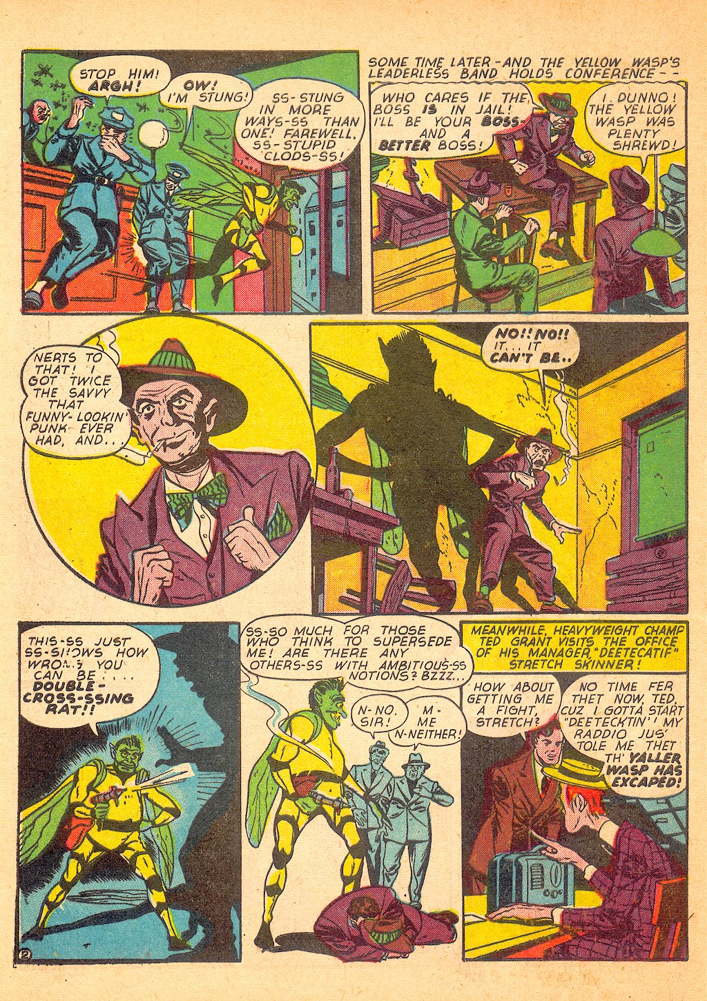 Read online Sensation (Mystery) Comics comic -  Issue #25 - 50