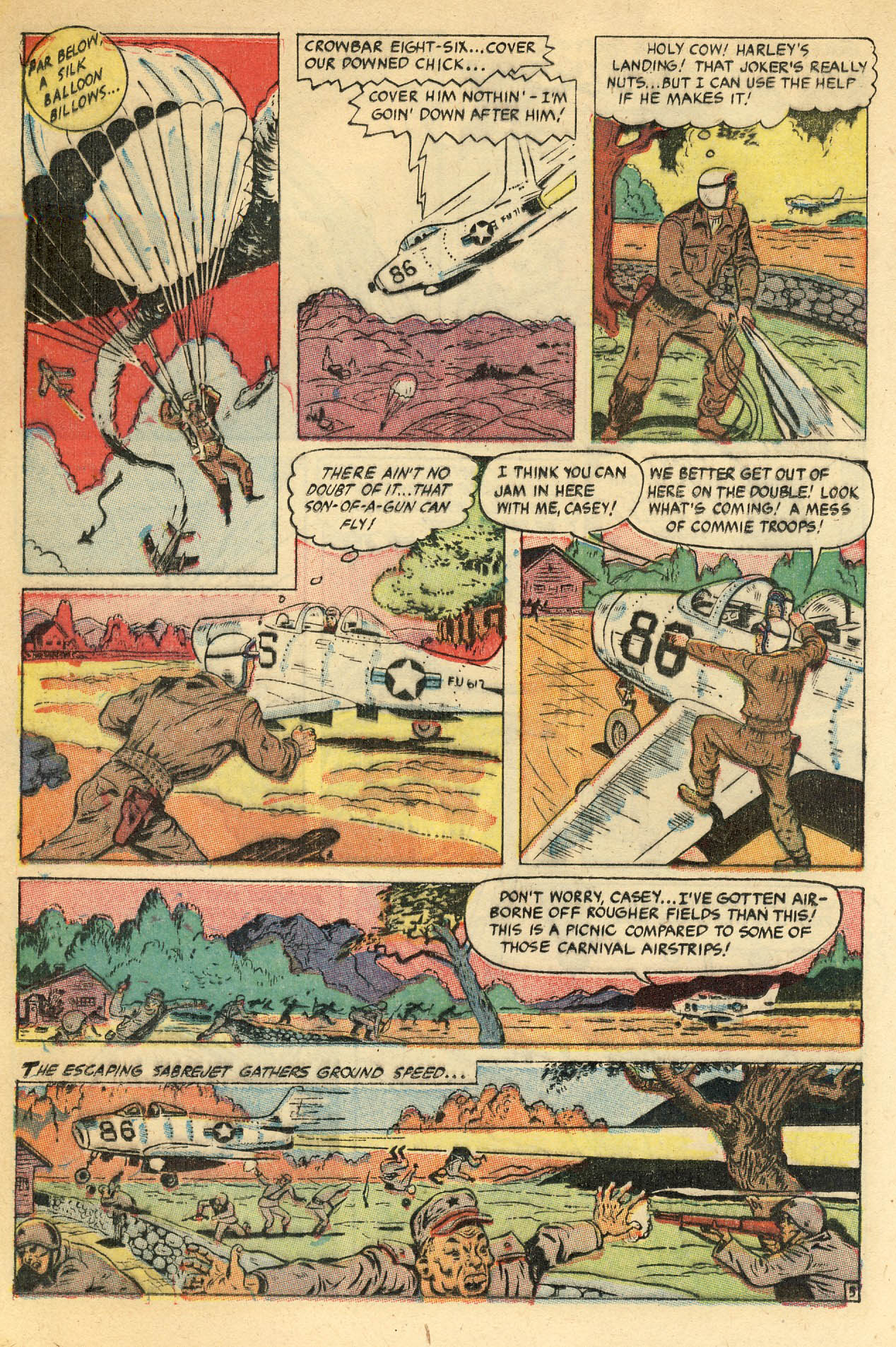 Read online War Birds (1952) comic -  Issue #2 - 16