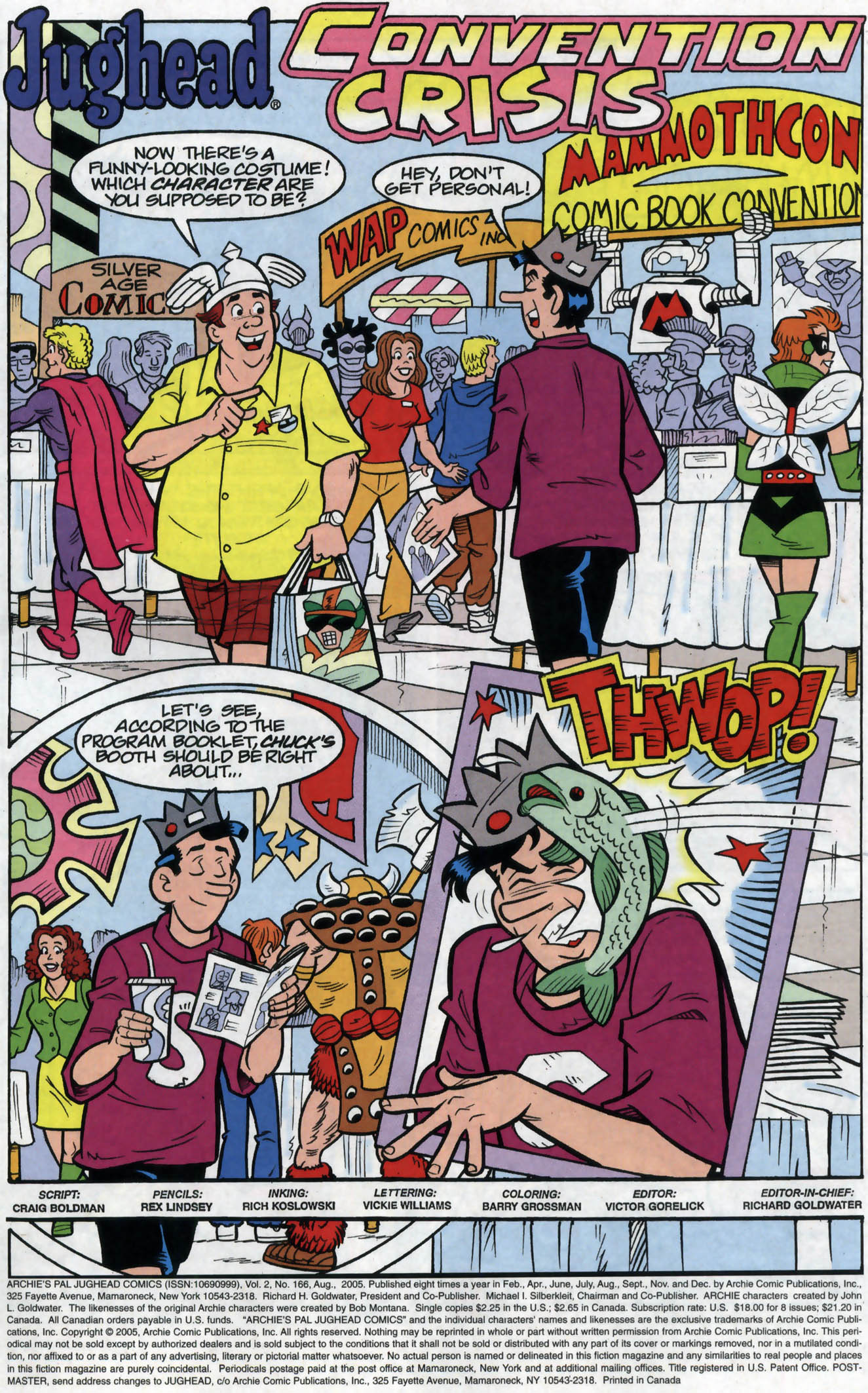 Read online Archie's Pal Jughead Comics comic -  Issue #166 - 2
