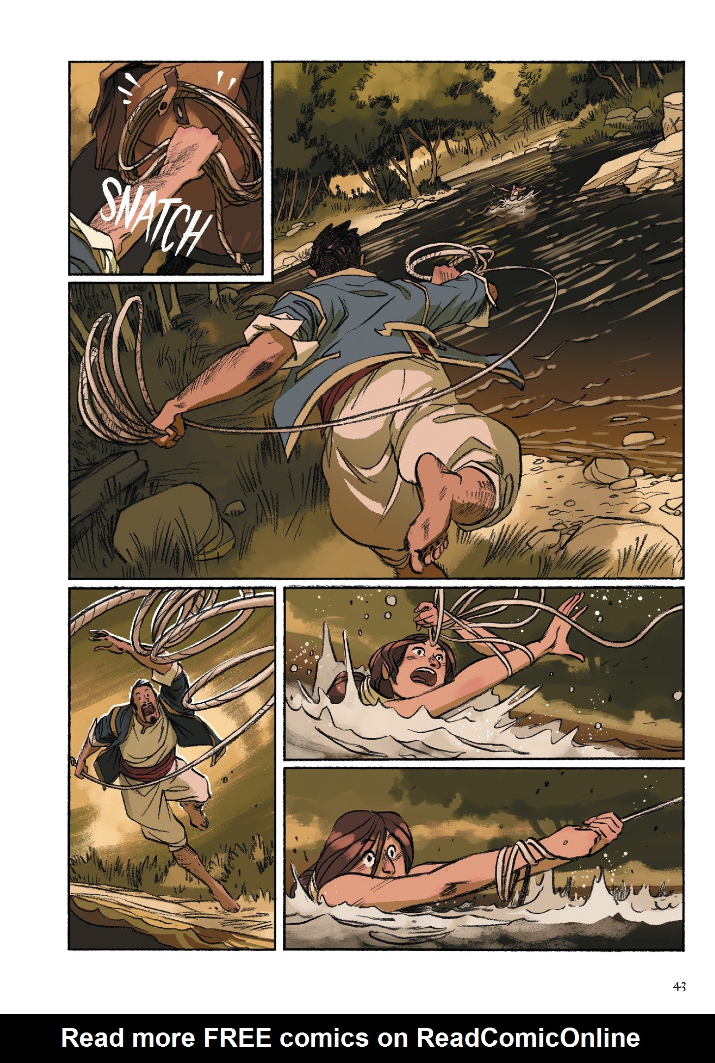 Read online Delilah Dirk and the King's Shilling comic -  Issue # TPB (Part 1) - 47