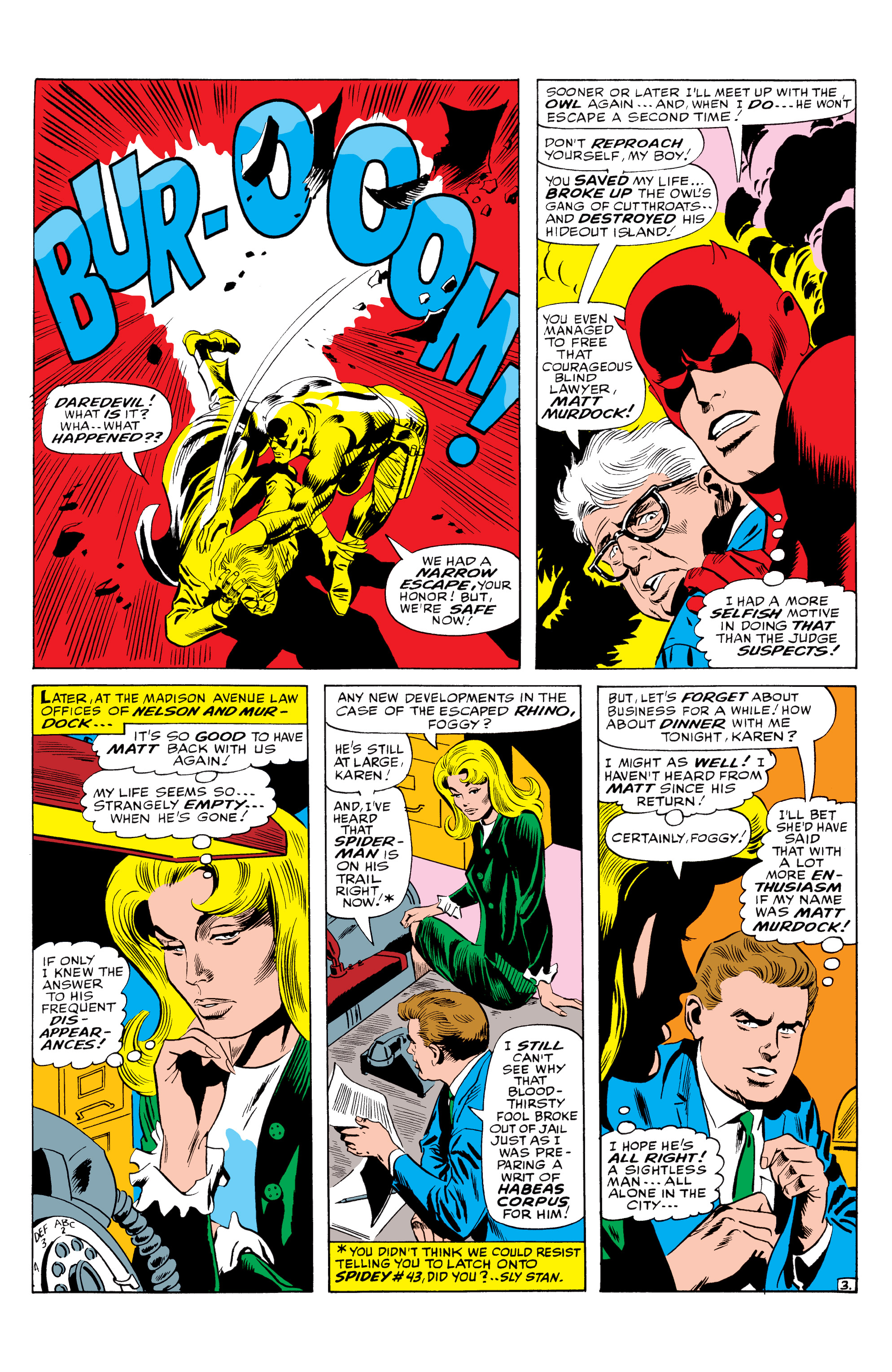 Read online Marvel Masterworks: Daredevil comic -  Issue # TPB 3 (Part 1) - 9