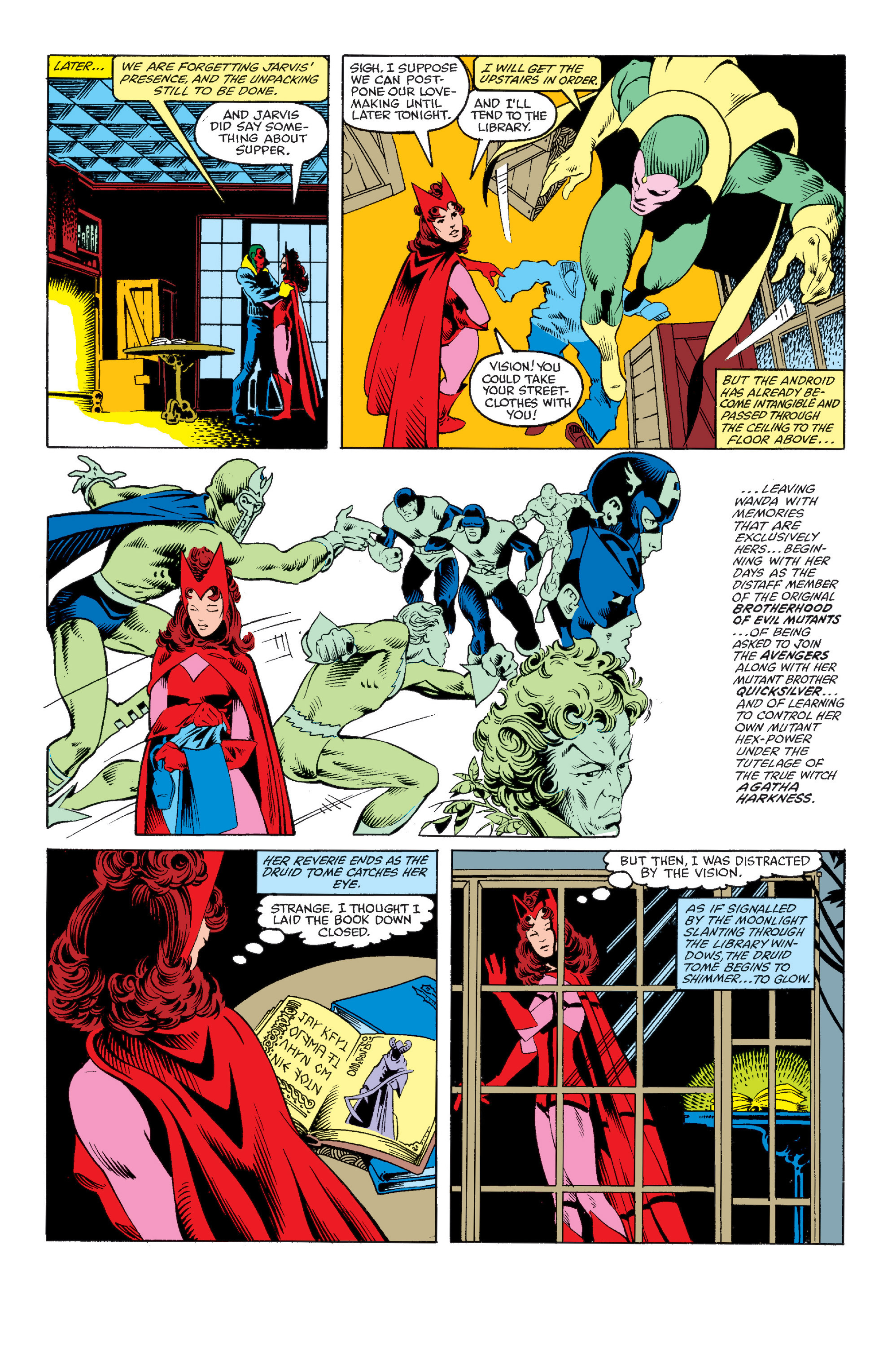 Read online The Vision and the Scarlet Witch (1982) comic -  Issue #1 - 7