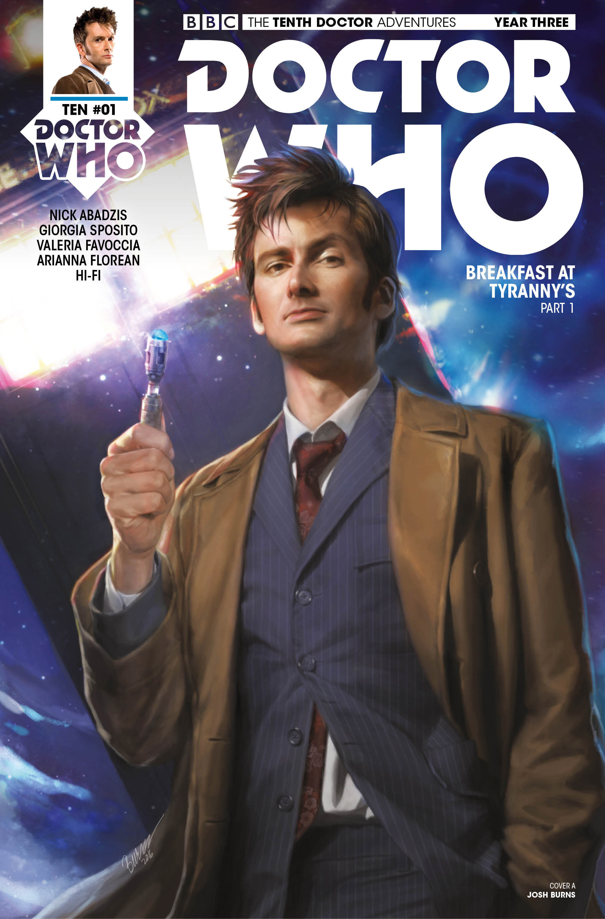 Read online Doctor Who: The Tenth Doctor Year Three comic -  Issue #1 - 1
