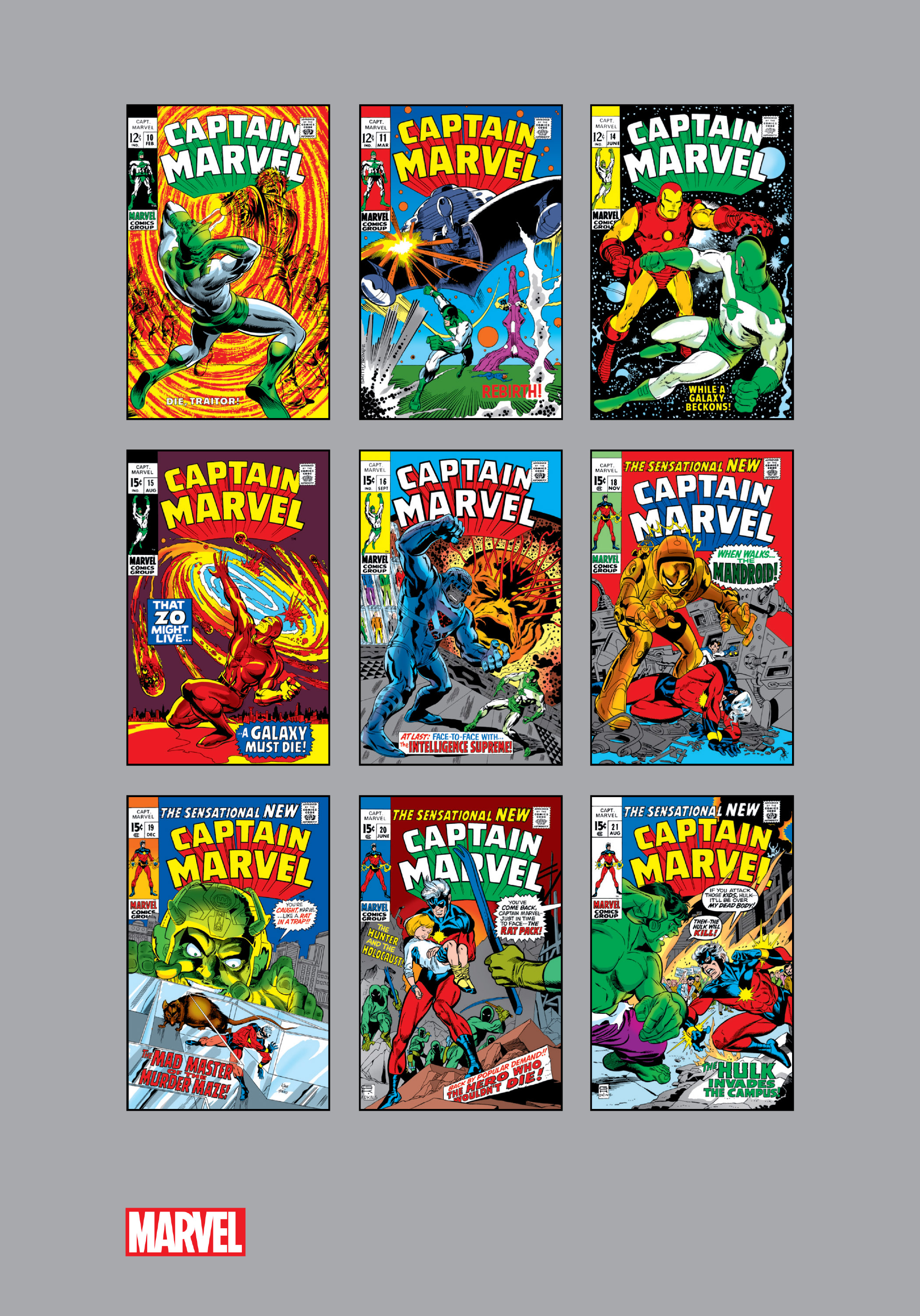 Read online Marvel Masterworks: Captain Marvel comic -  Issue # TPB 2 (Part 3) - 70