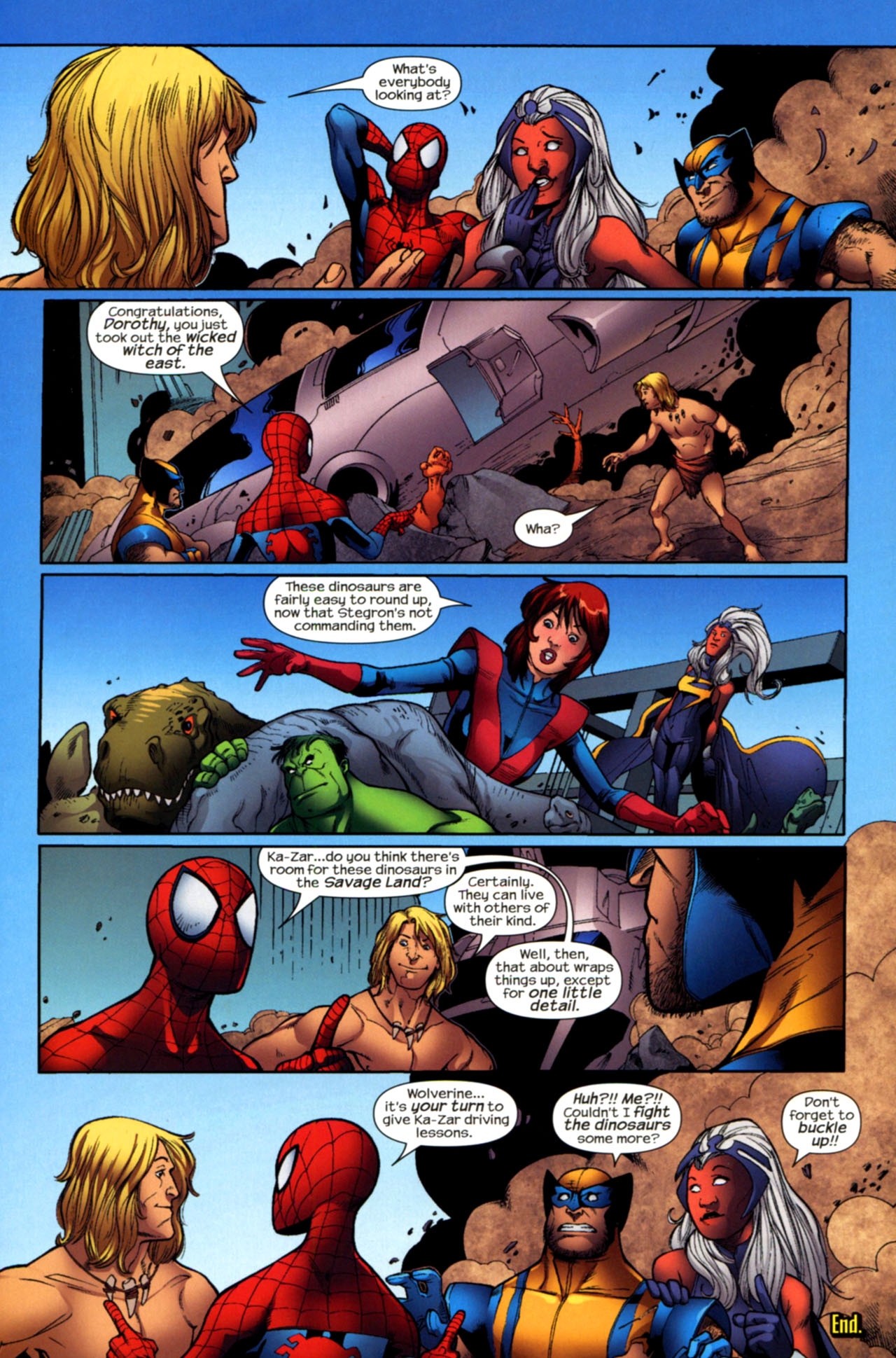 Read online Marvel Adventures The Avengers comic -  Issue #33 - 22