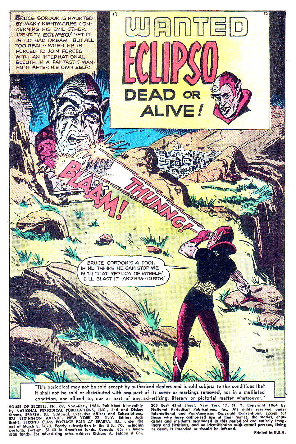 Read online House of Secrets (1956) comic -  Issue #69 - 3