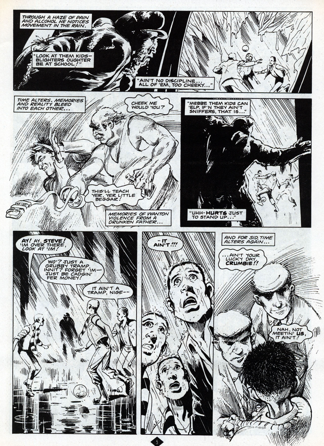 Read online Captain Britain (1985) comic -  Issue #4 - 5