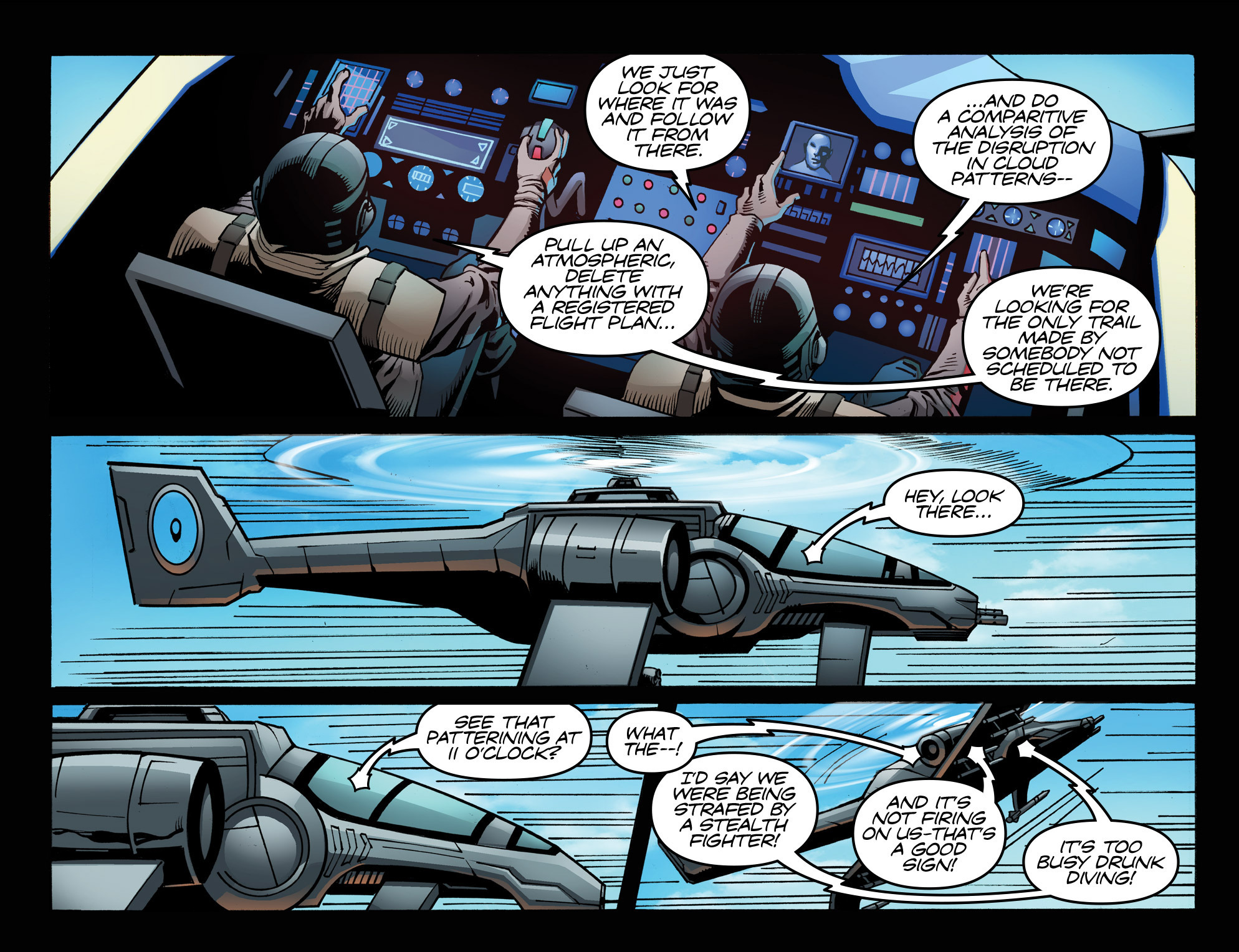 Read online Airwolf Airstrikes comic -  Issue #4 - 36