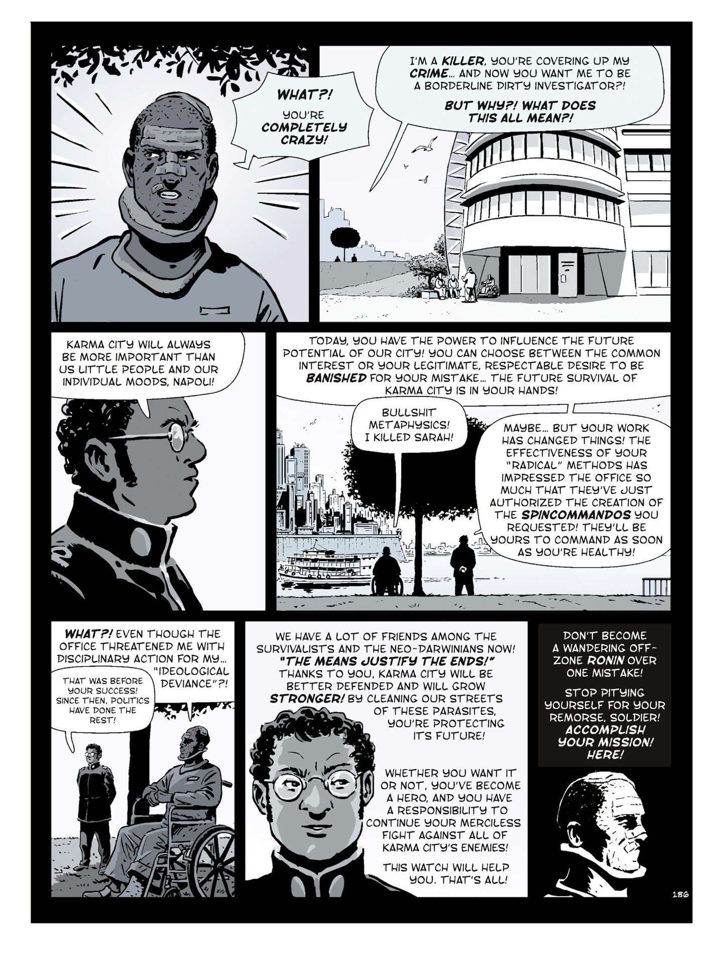 Read online Karma City comic -  Issue #8 - 20