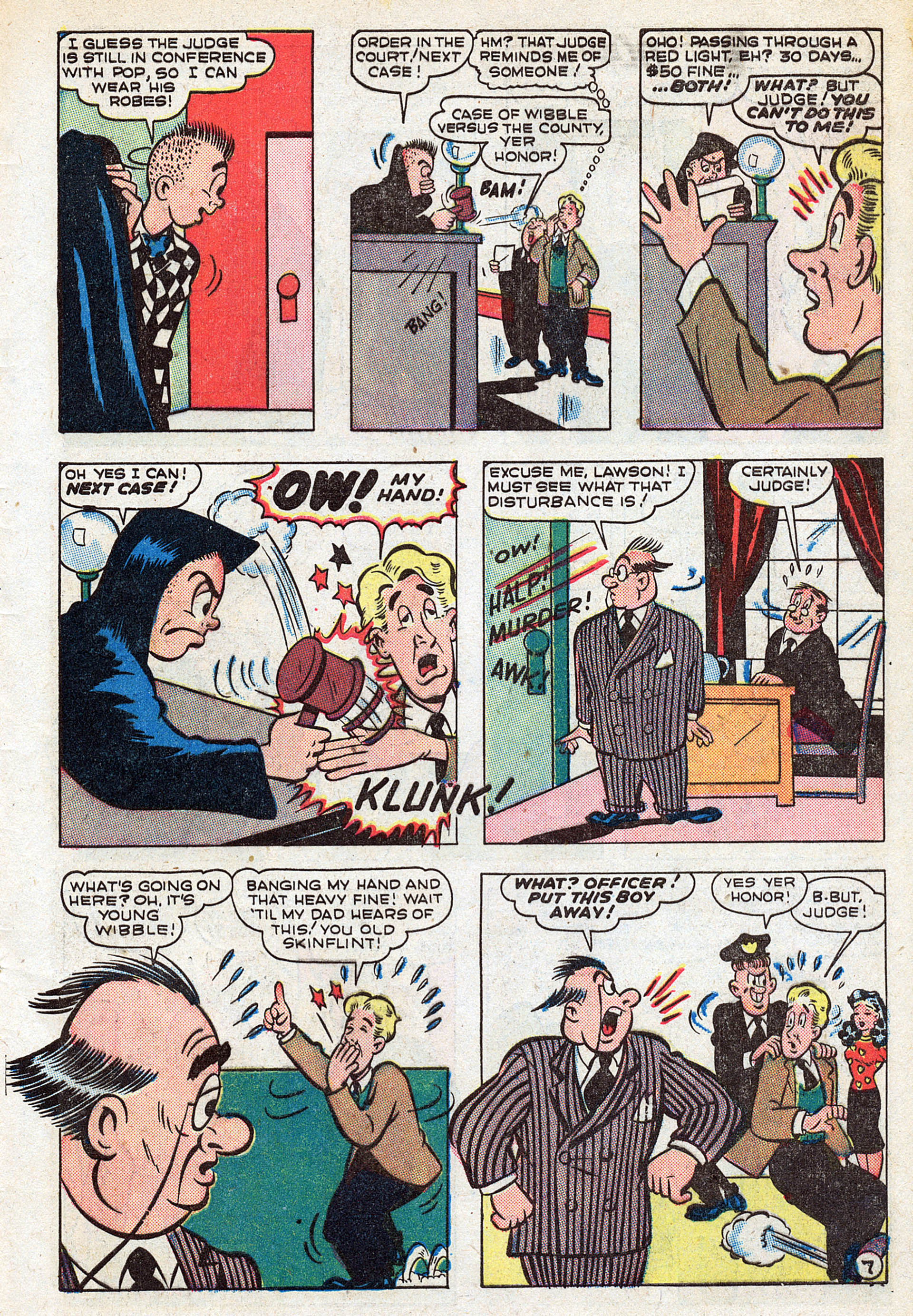 Read online Georgie Comics (1945) comic -  Issue #18 - 47