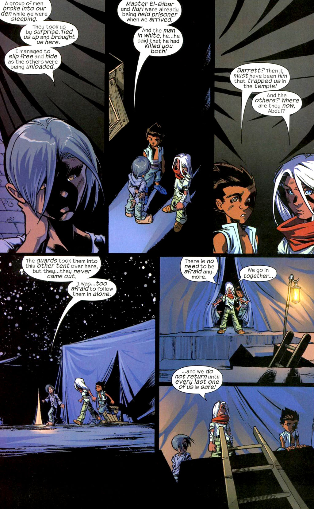 Read online Ororo: Before the Storm comic -  Issue #4 - 9