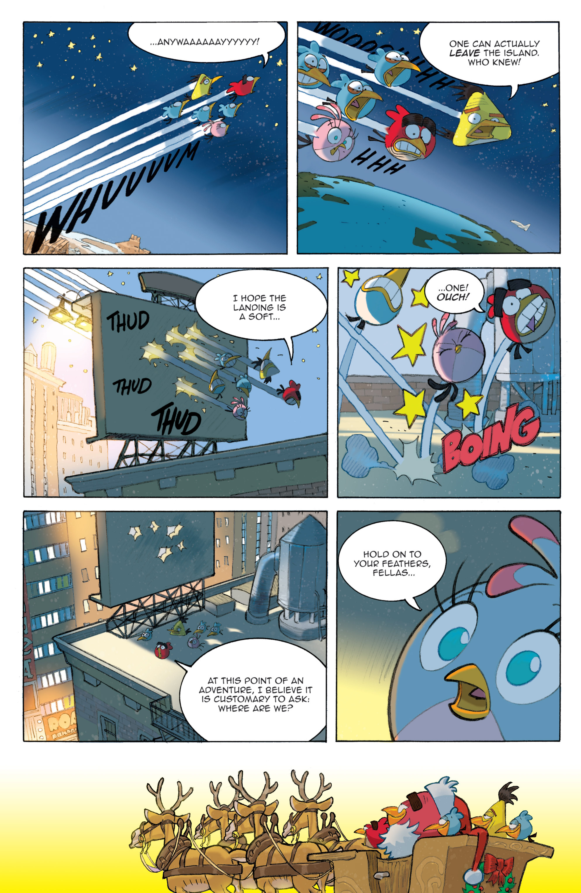 Read online Angry Birds Comics (2014) comic -  Issue # _Holiday Special - 20