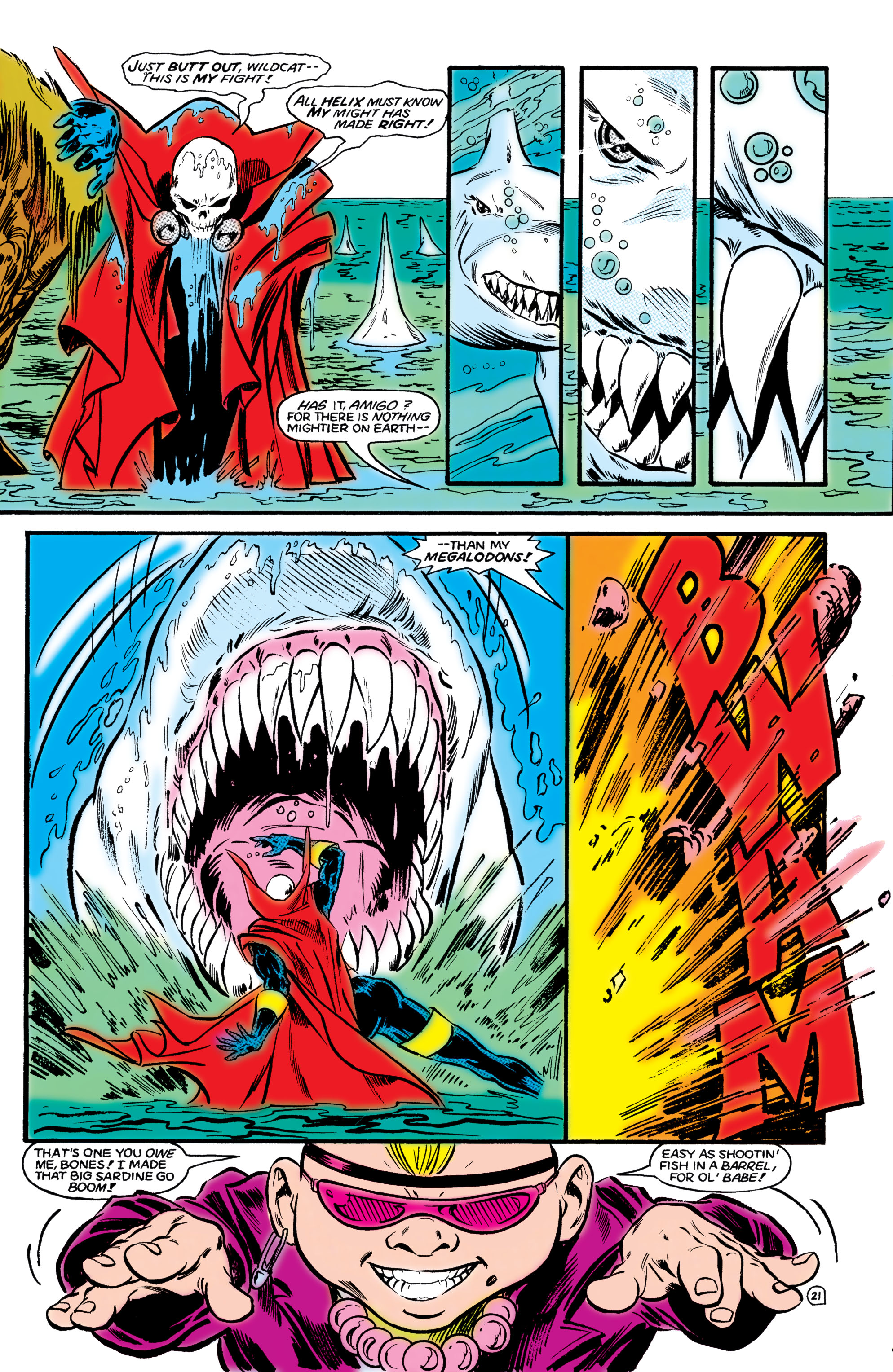 Read online Infinity Inc. (1984) comic -  Issue #29 - 22