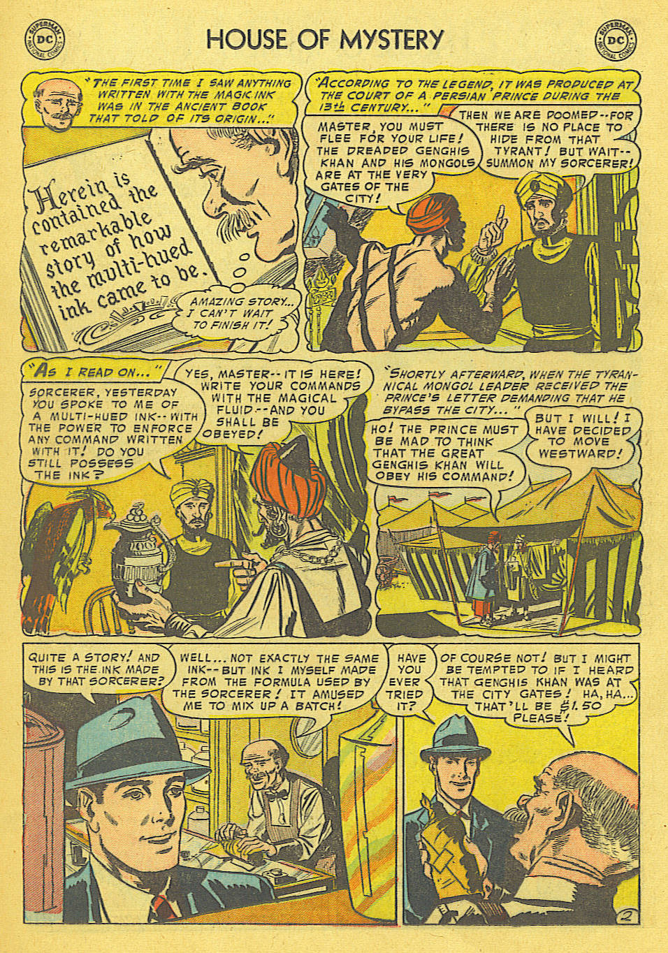 Read online House of Mystery (1951) comic -  Issue #42 - 12