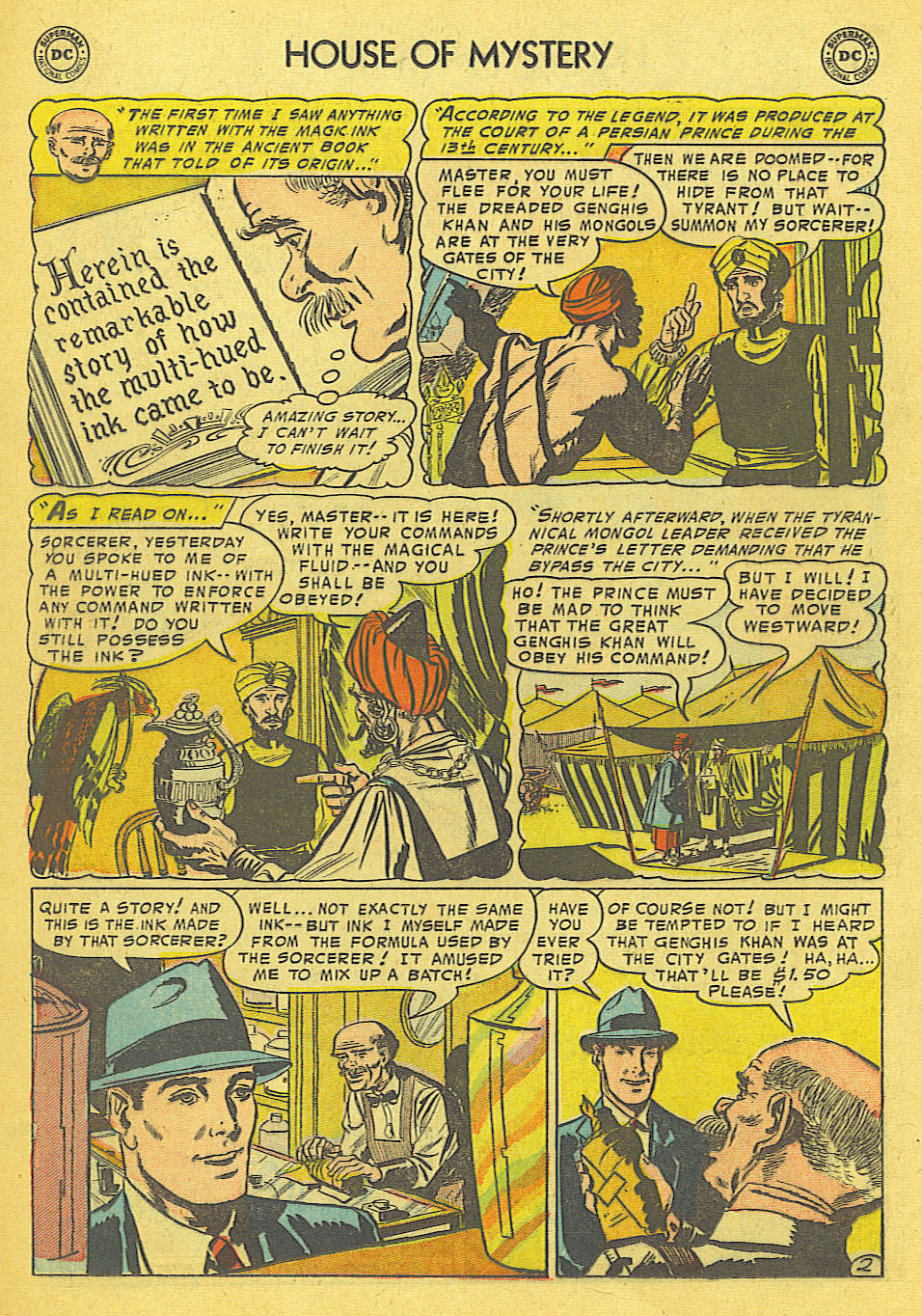 Read online House of Mystery (1951) comic -  Issue #42 - 12