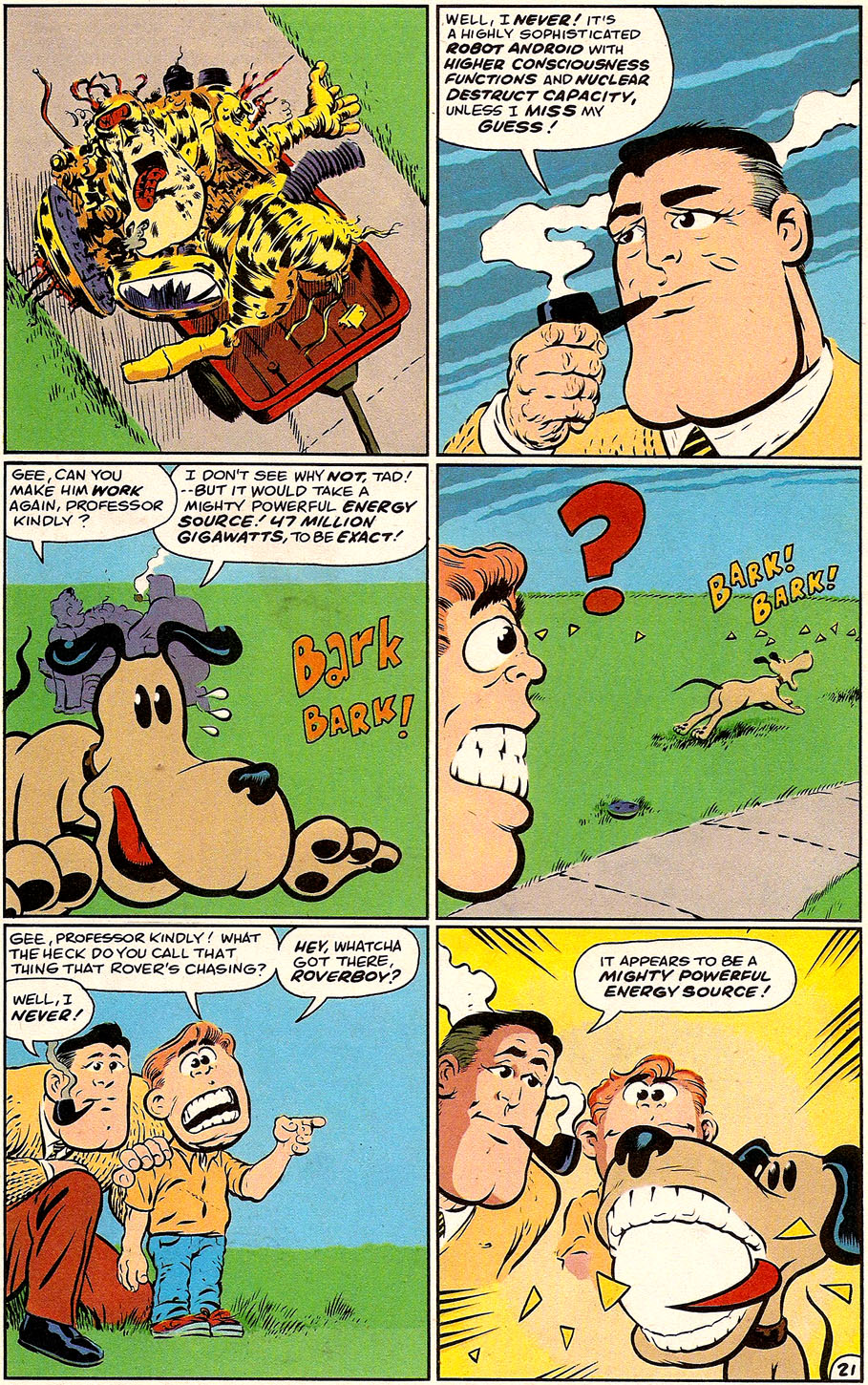 Read online Megaton Man comic -  Issue #7 - 23
