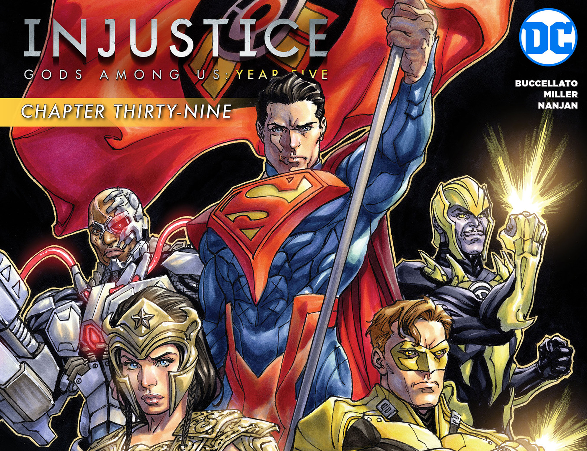 Read online Injustice: Gods Among Us: Year Five comic -  Issue #39 - 1