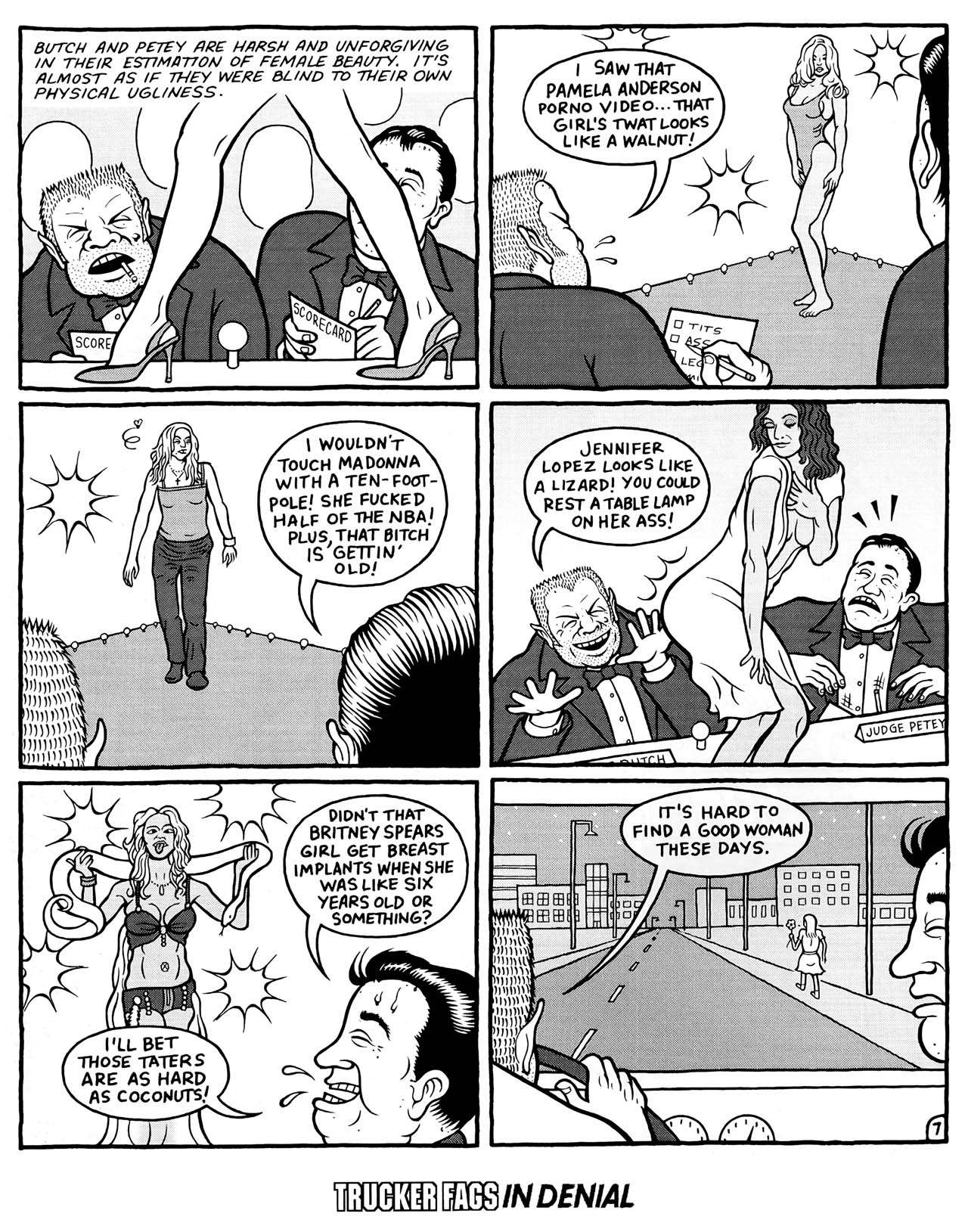 Read online Trucker Fags in Denial comic -  Issue # Full - 9