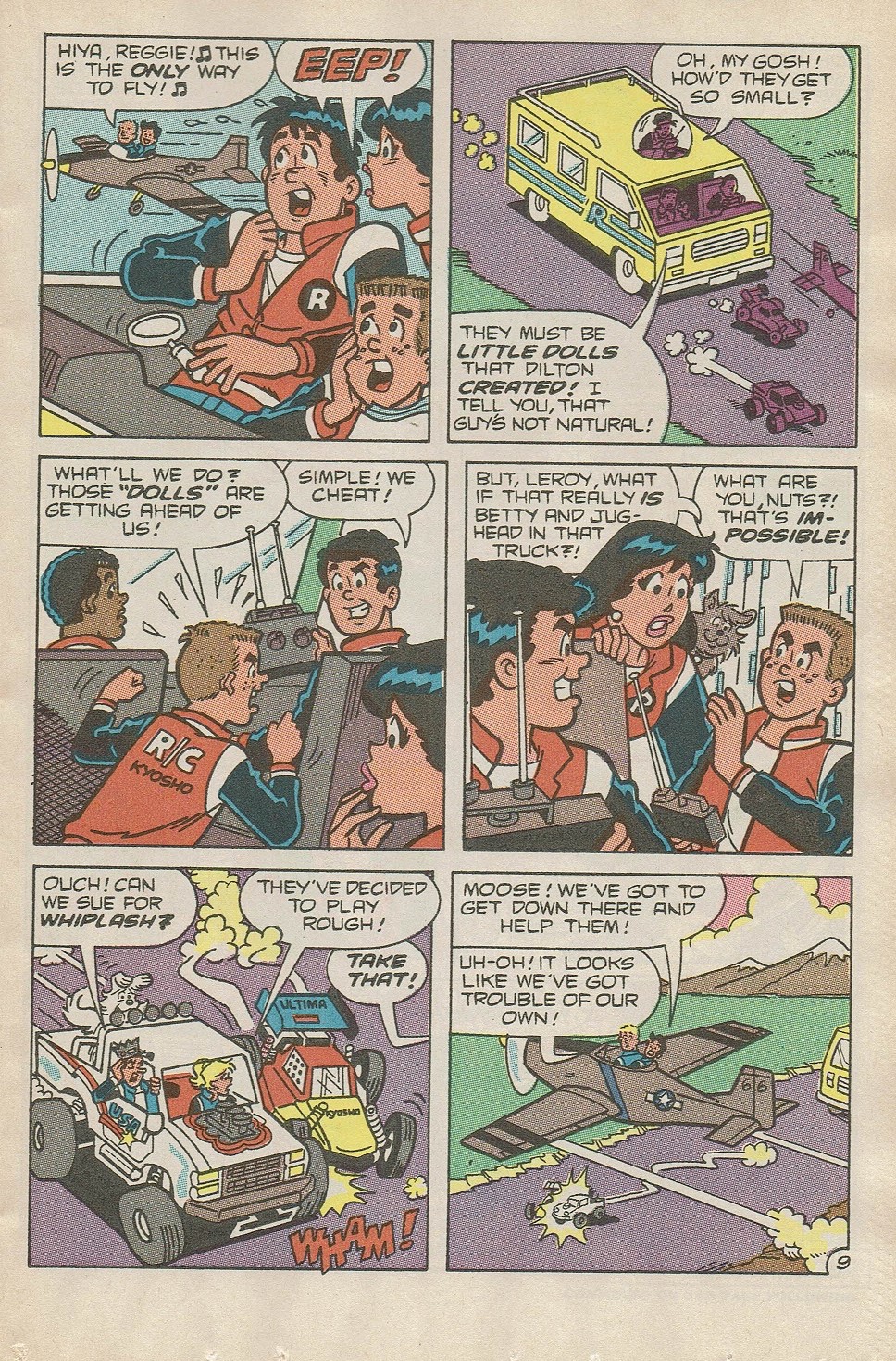 Read online Archie's R/C Racers comic -  Issue #8 - 15