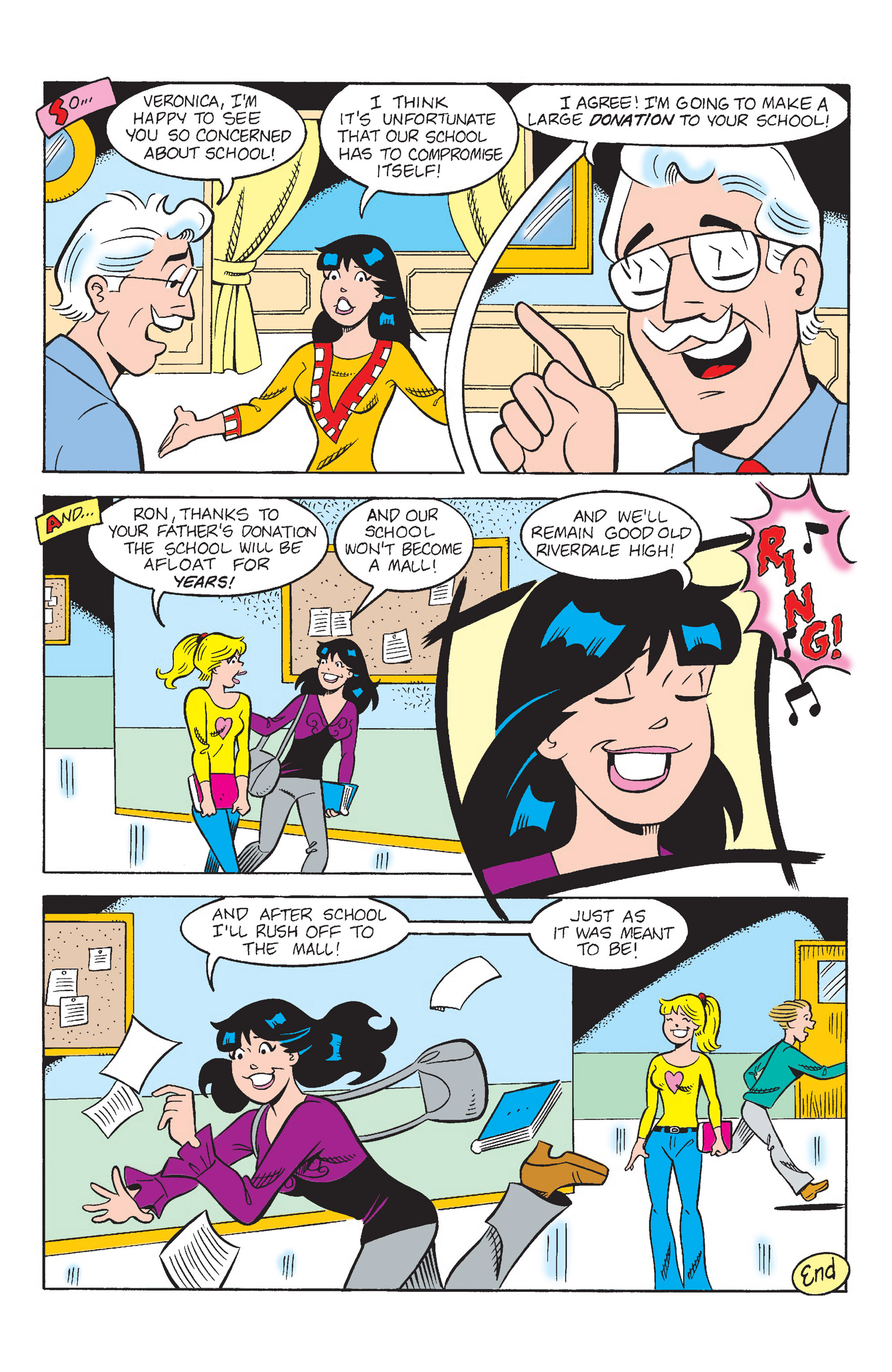 Read online Betty and Veronica: Mall Princesses comic -  Issue # TPB - 103