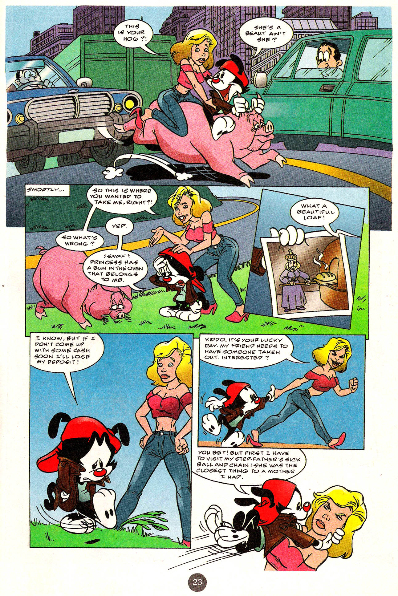 Read online Animaniacs comic -  Issue #27 - 24