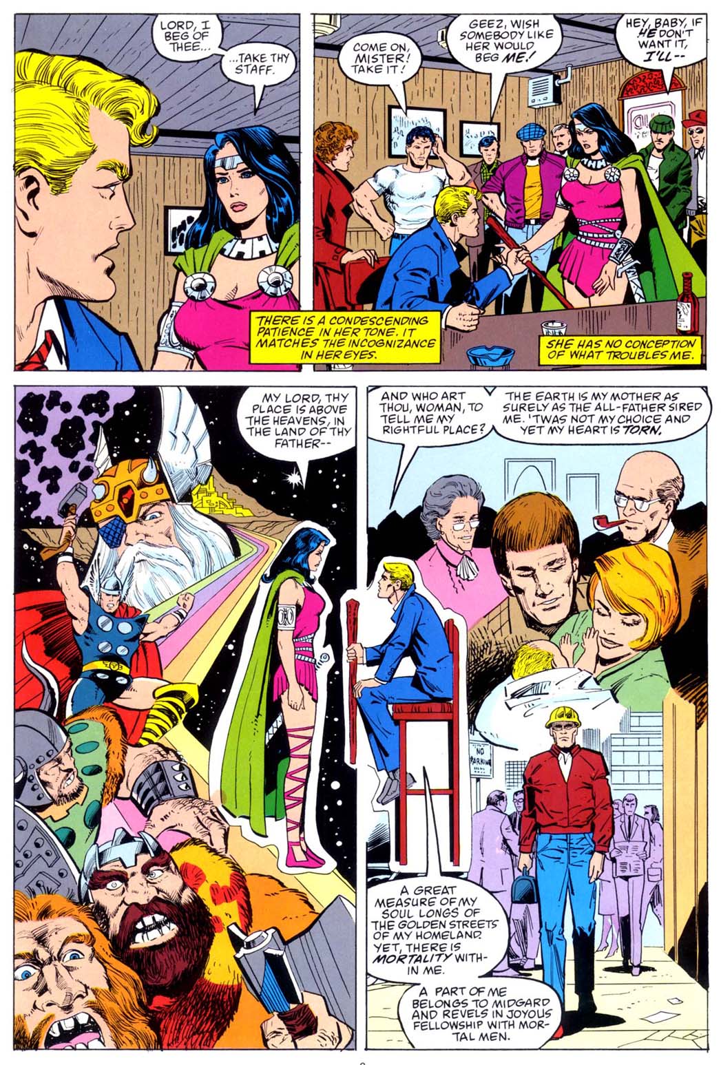 Read online Marvel Graphic Novel comic -  Issue #32 - Thor - Whom the Gods Would Destroy - 8
