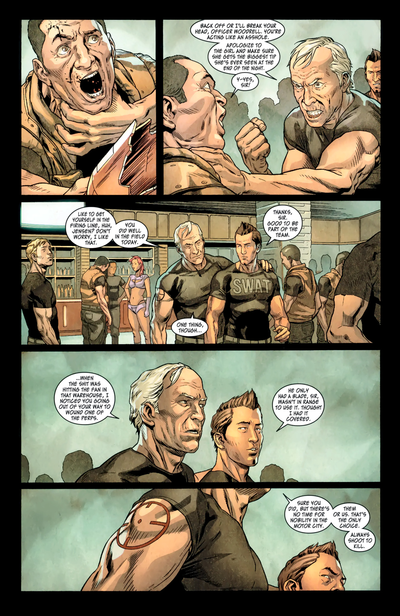Read online Deus Ex comic -  Issue #2 - 11