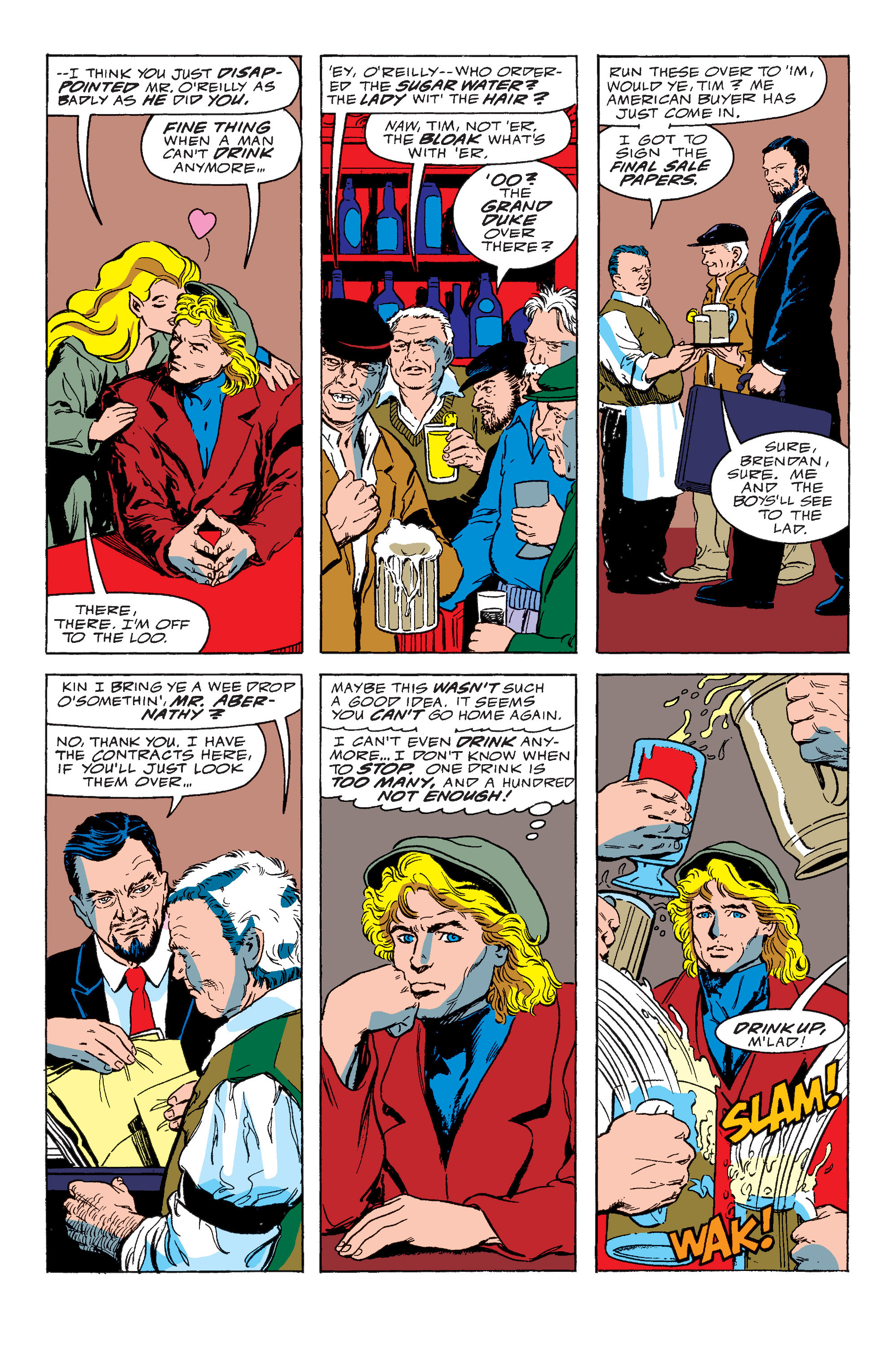 Read online Excalibur (1988) comic -  Issue #28 - 7