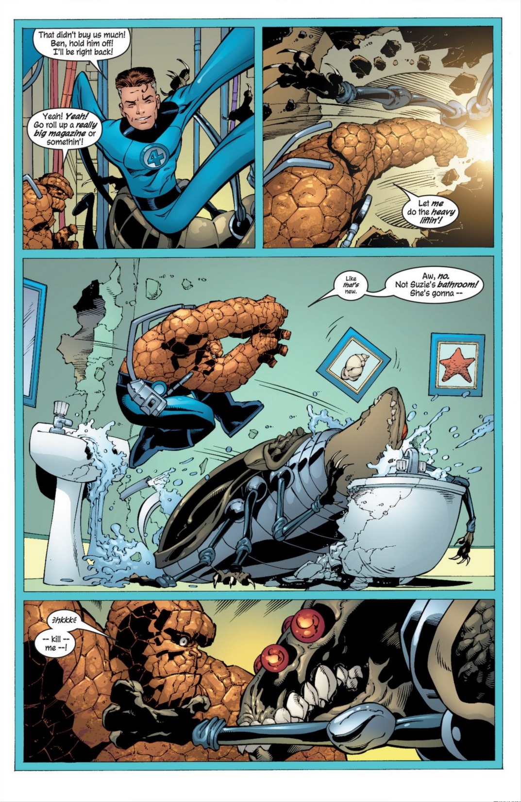 Read online Fantastic Four by Waid & Wieringo Ultimate Collection comic -  Issue # TPB 1 - 148