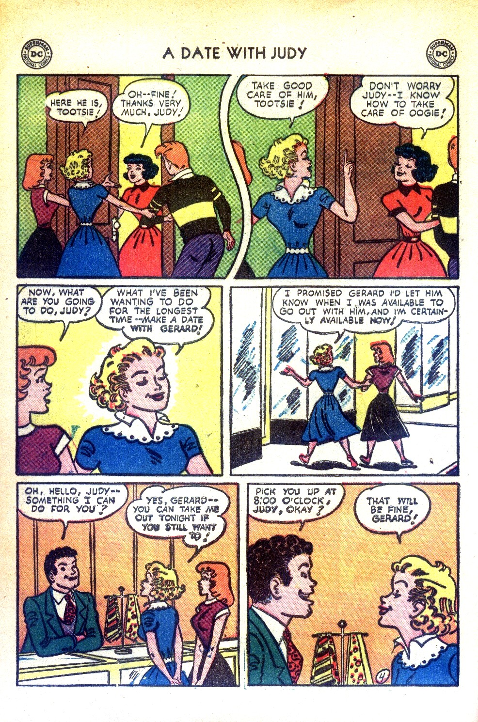 Read online A Date with Judy comic -  Issue #35 - 7