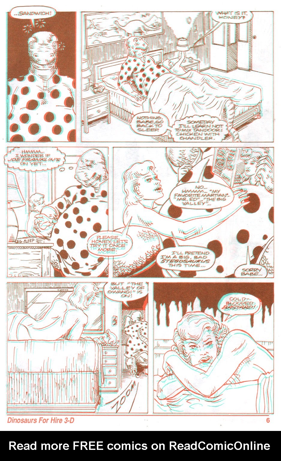 Read online Dinosaurs For Hire 3-D comic -  Issue # Full - 8