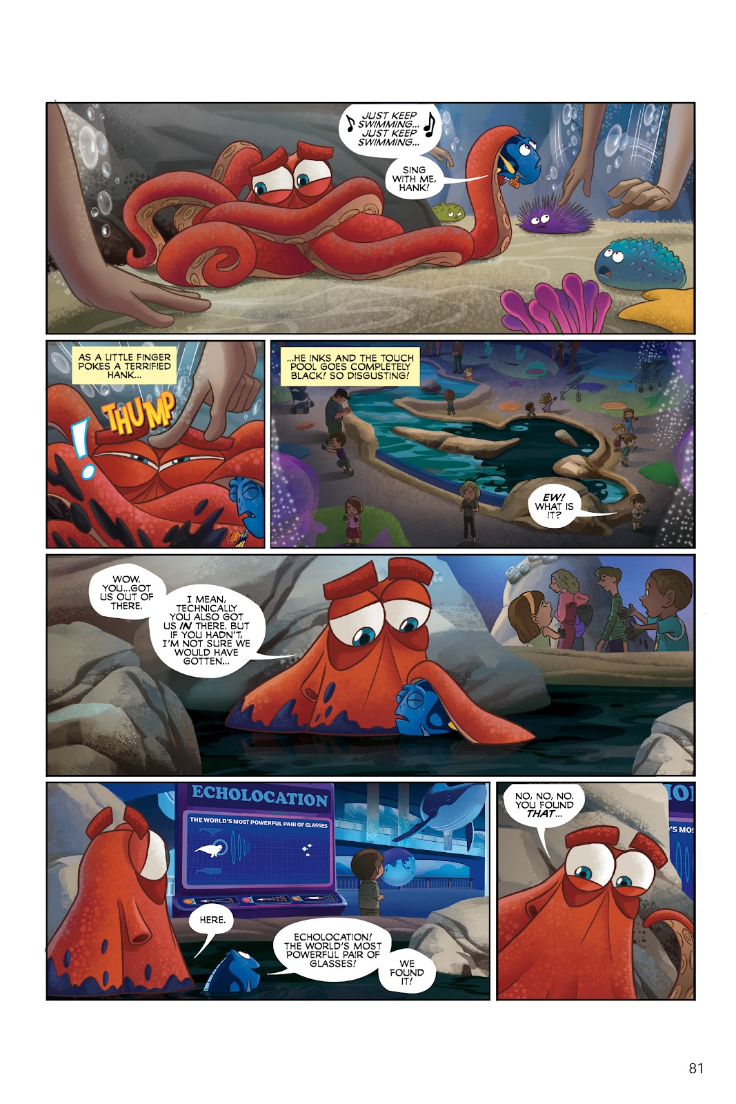 Disney/PIXAR Finding Nemo and Finding Dory: The Story of the Movies in Comics issue TPB - Page 81
