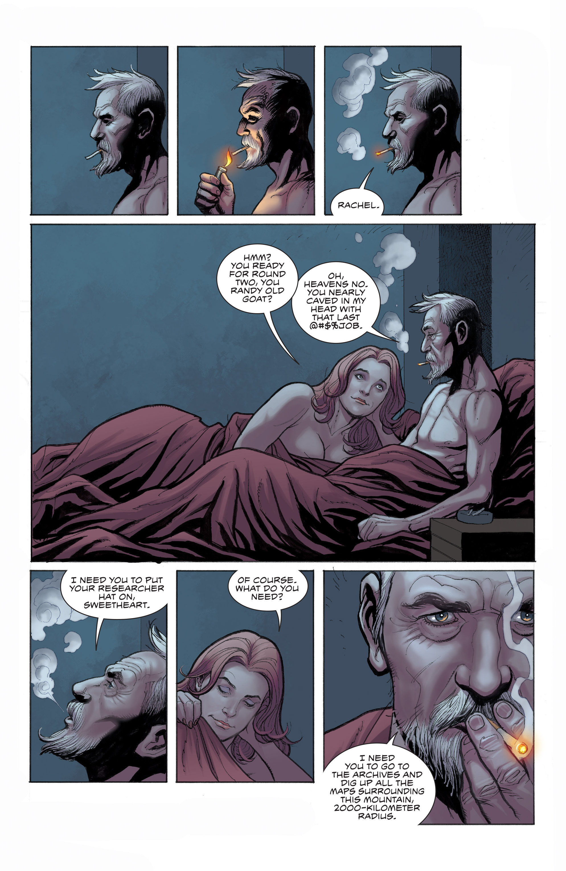 Read online Skybourne comic -  Issue #3 - 12