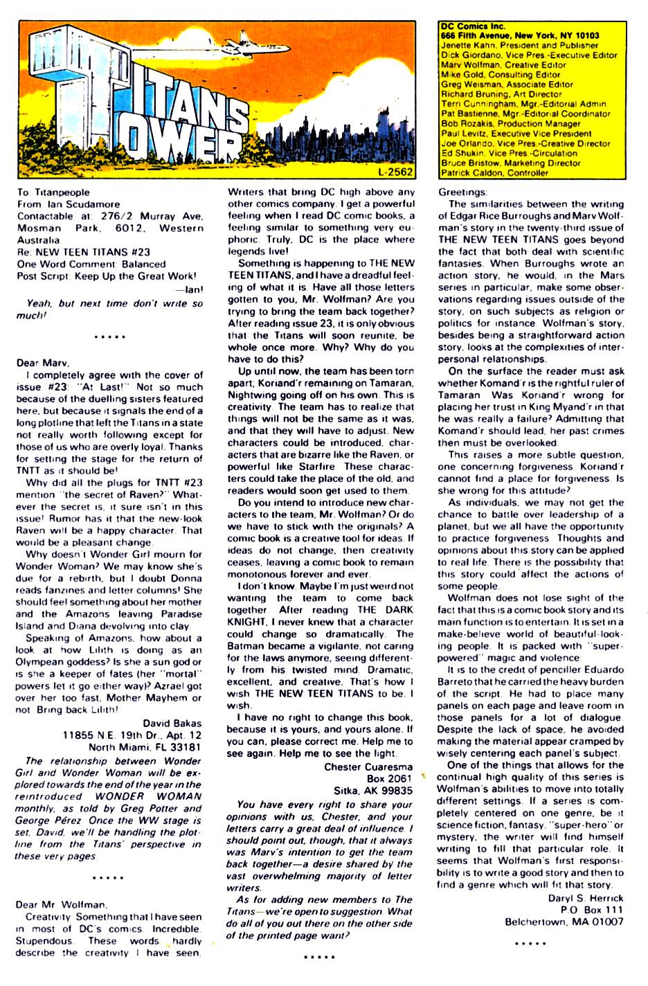 Read online Tales of the Teen Titans comic -  Issue #87 - 31
