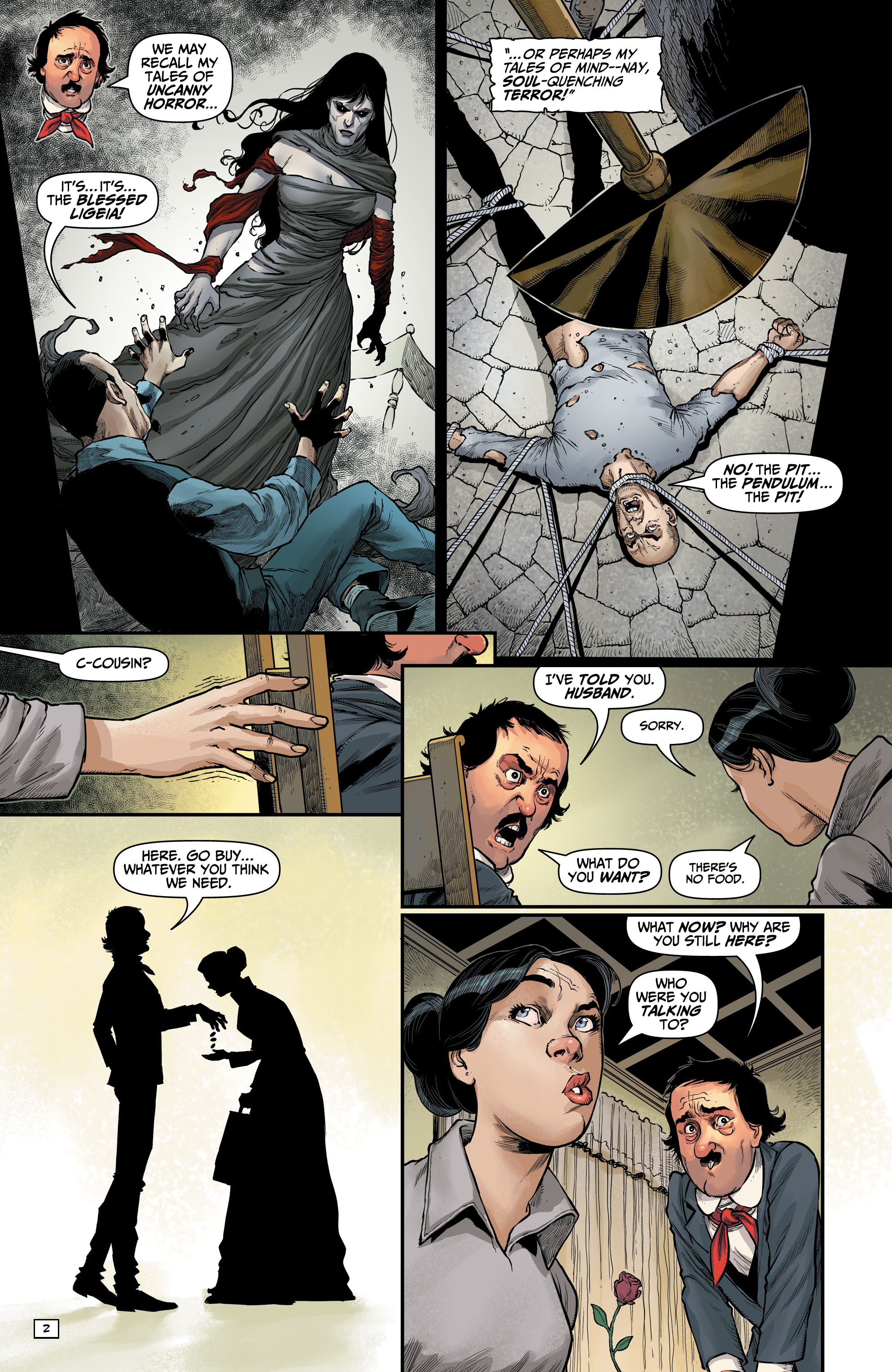 Read online Edgar Allan Poe's Snifter of Blood comic -  Issue #3 - 4