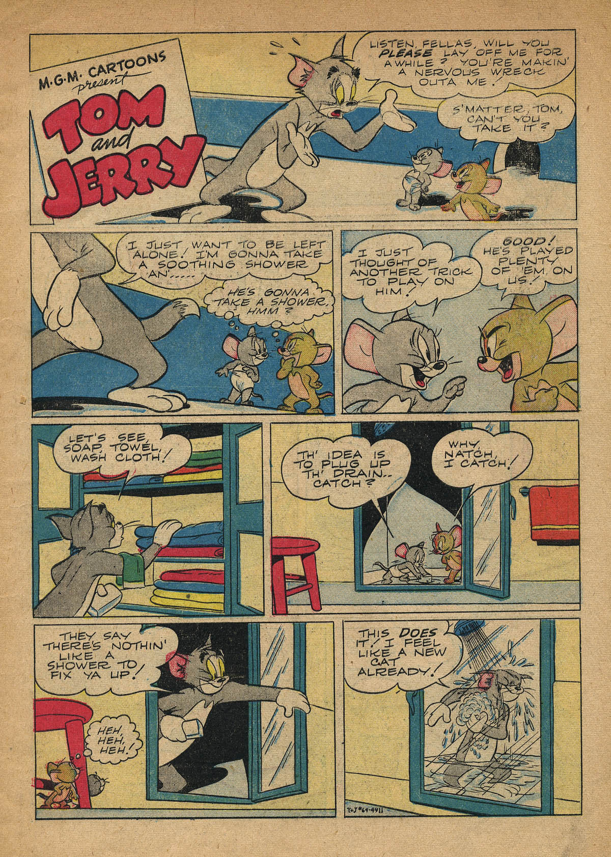 Read online Tom & Jerry Comics comic -  Issue #64 - 4