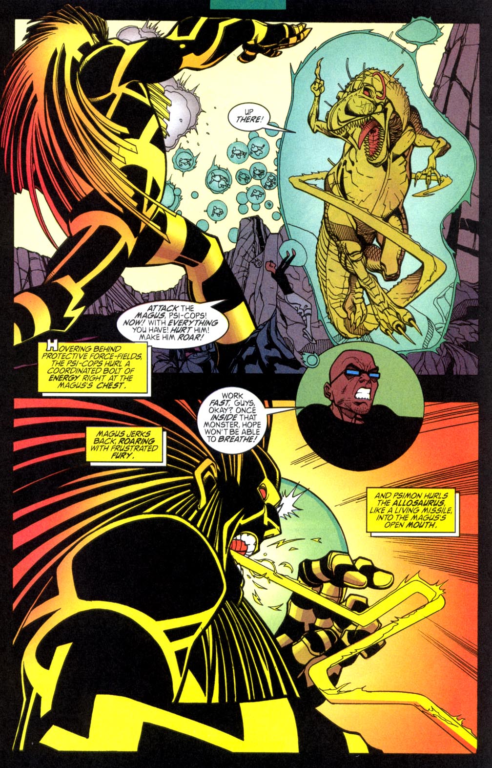 Read online Warlock (1999) comic -  Issue #9 - 15